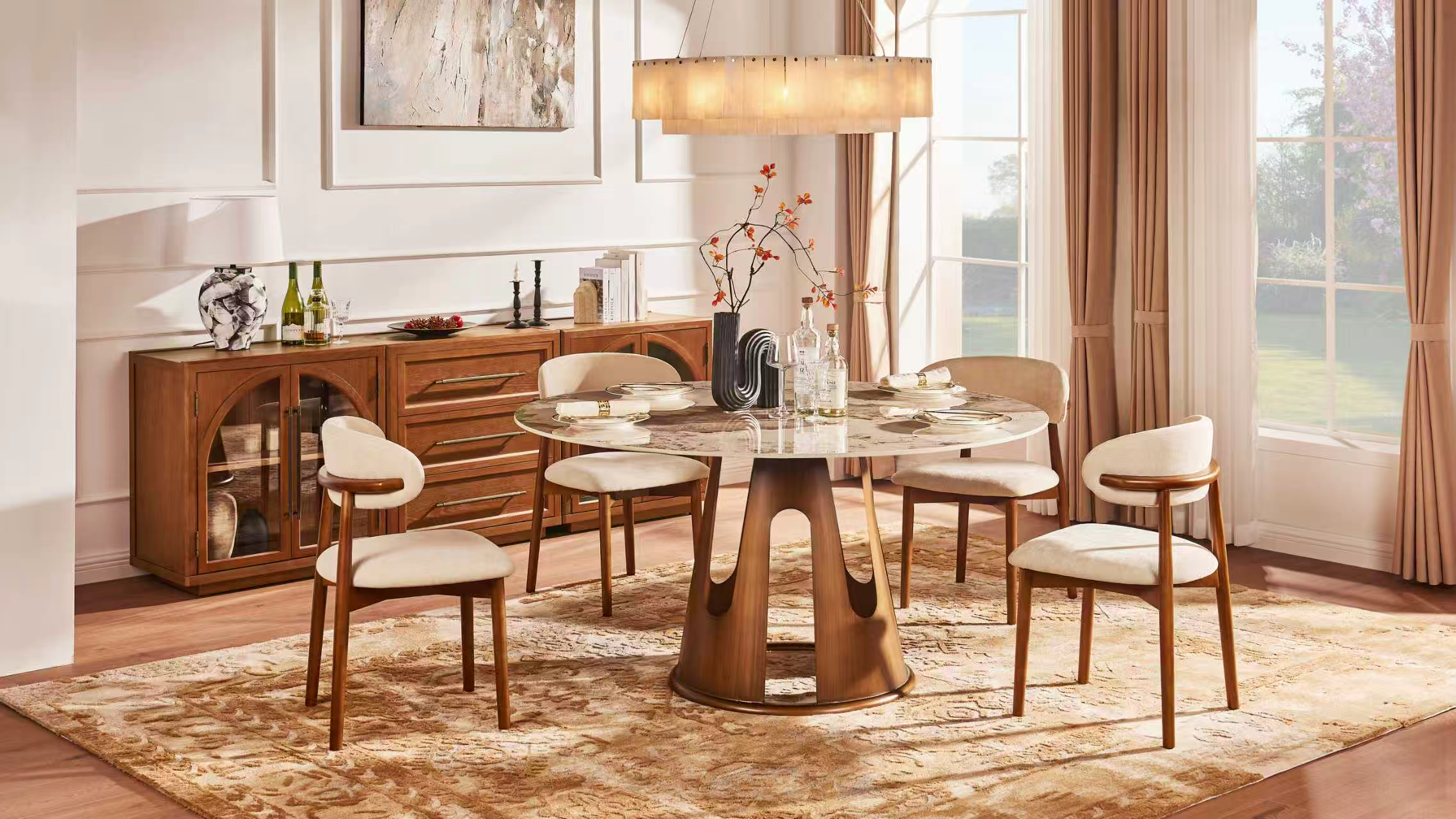 Sintered Stone vs Oak Dining Tables: Which Material Is Best for Modern Homes?
