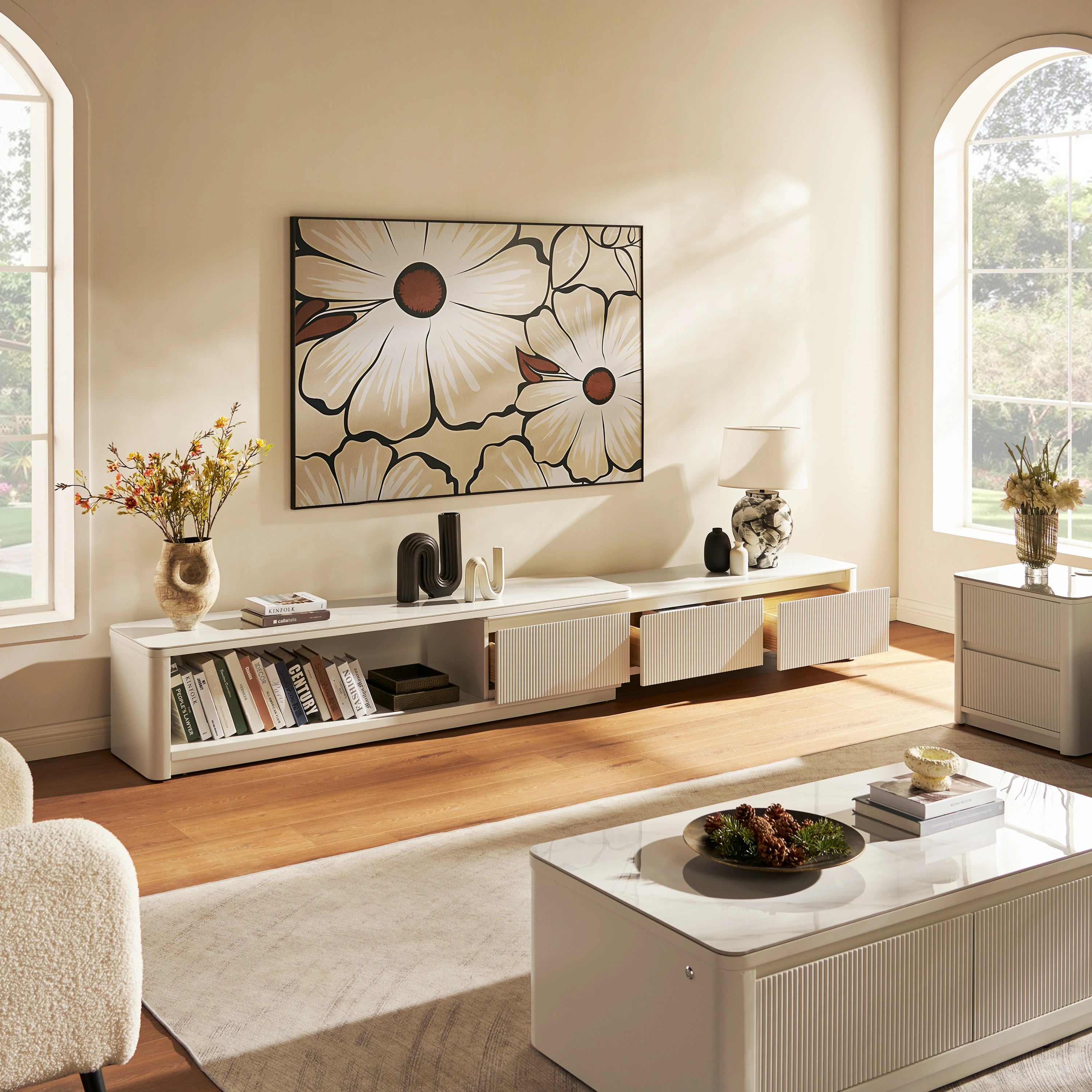 Celia Oak Medienkonsole 71"