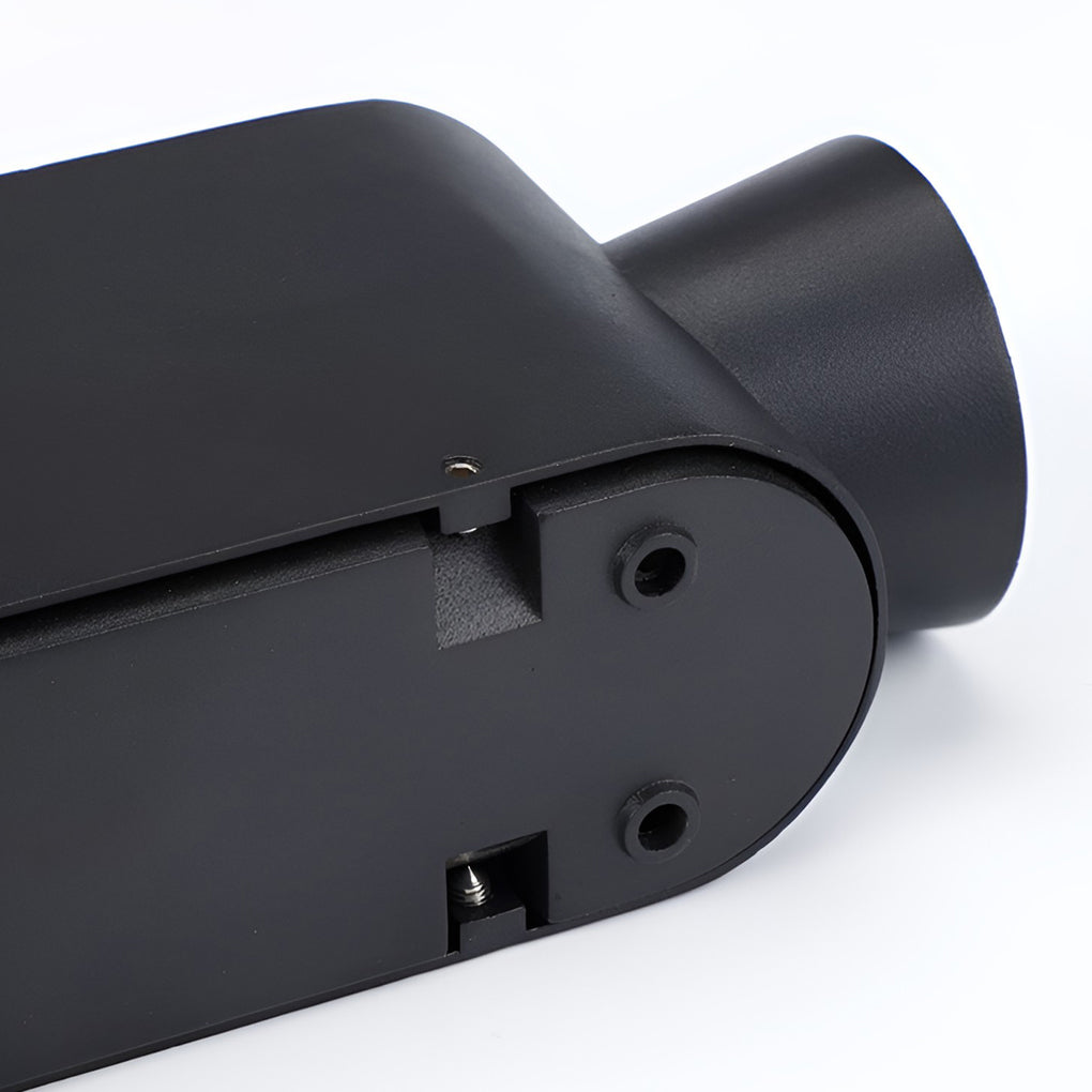 Wasserdichte LED-Auf- und Ablichter Schwarze moderne Außenwandleuchte