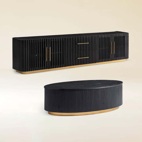 Holton Oak Medienkonsole, 94 Zoll breit