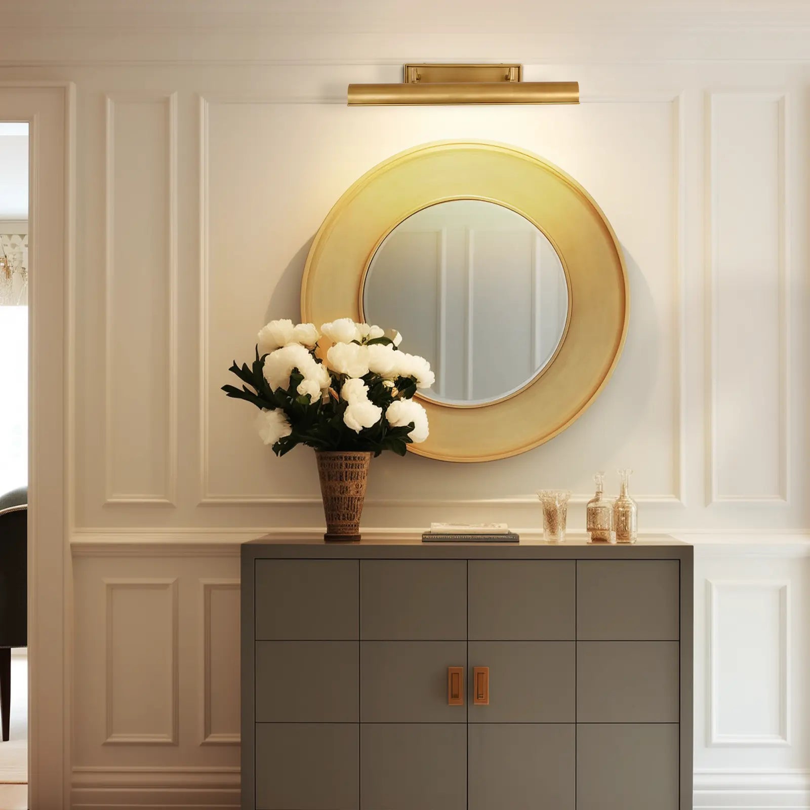 Galleria Picture Light 24"#Finish_Gold