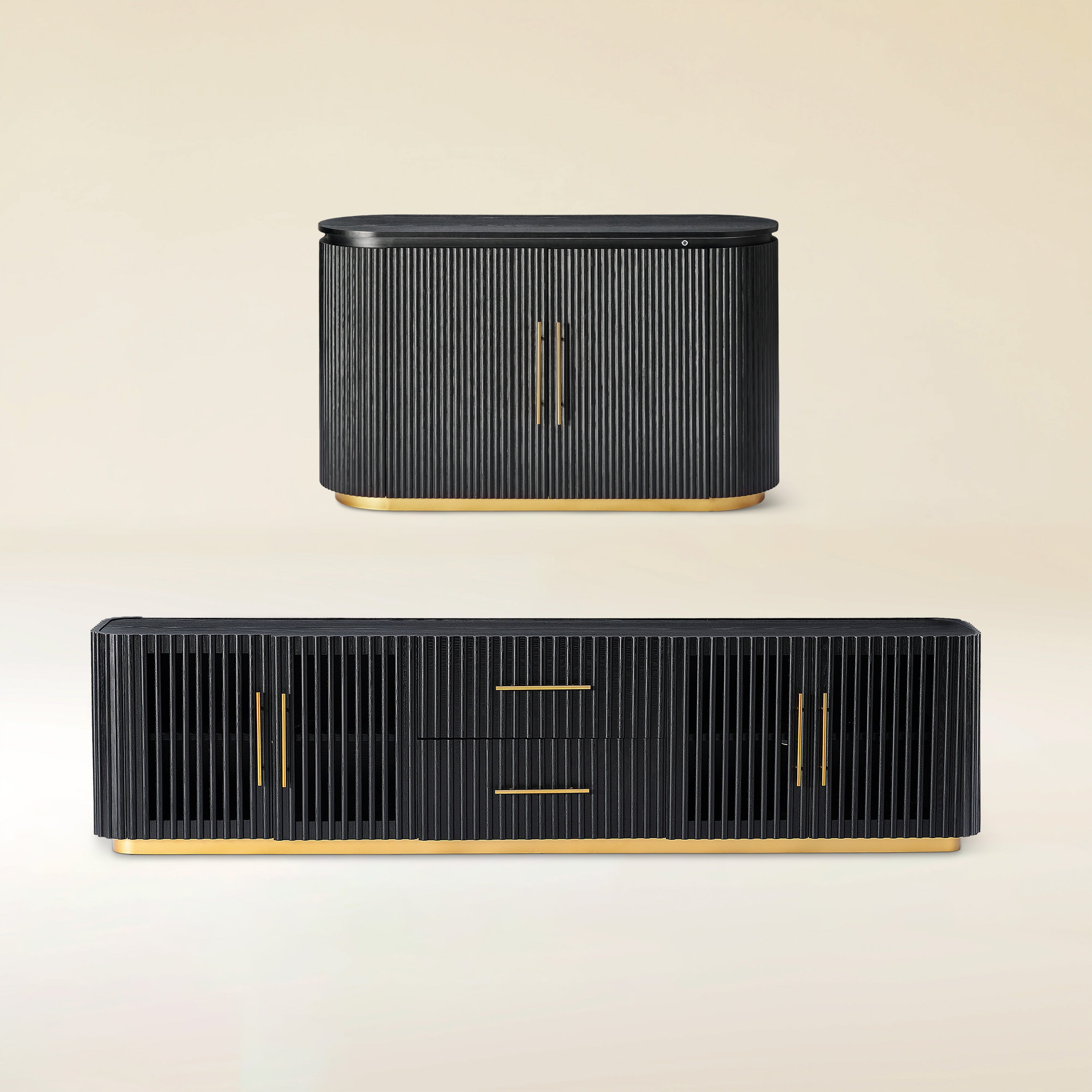 Holton Oak Medienkonsole, 94 Zoll breit