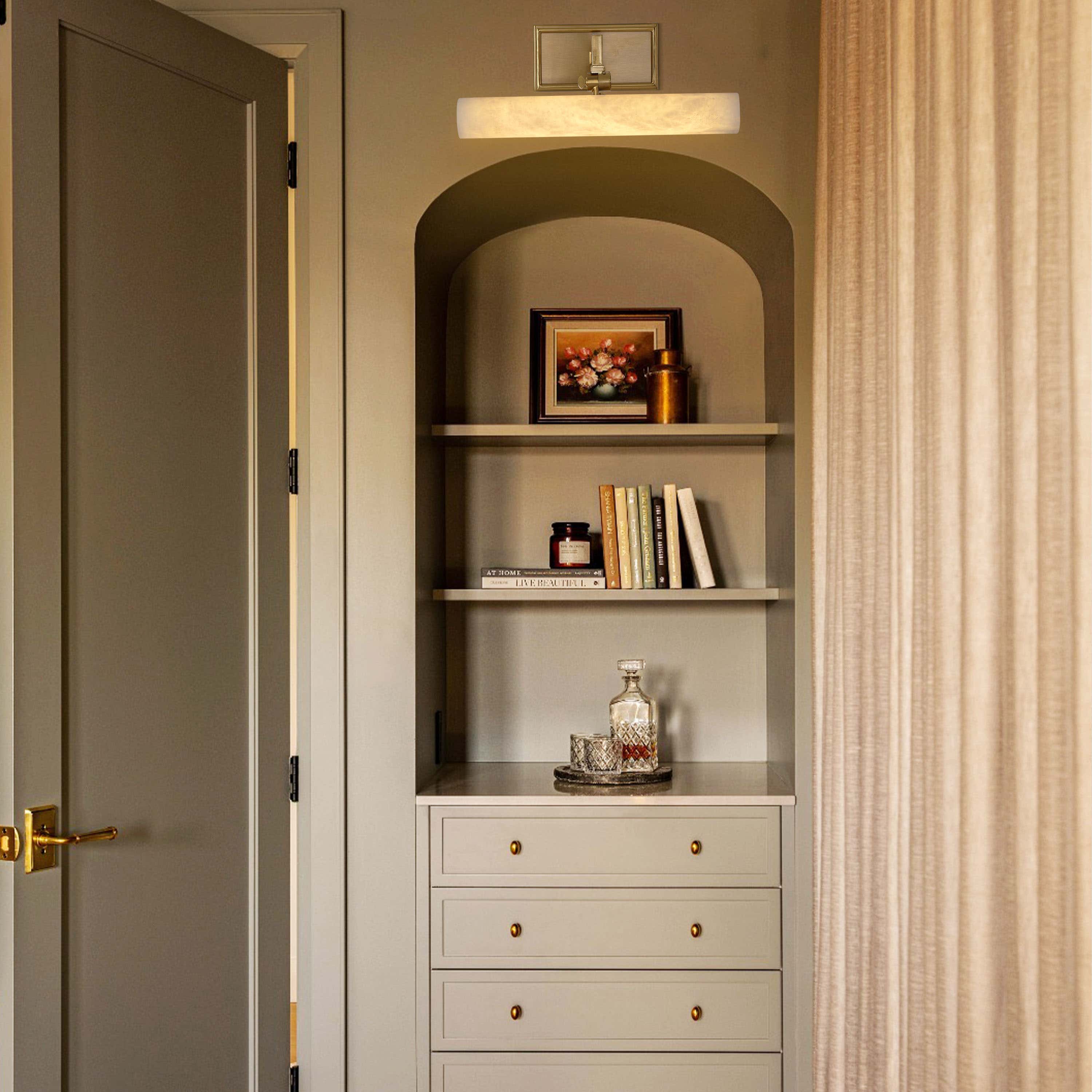 Nimbus Alabaster Bilderleuchte 12"