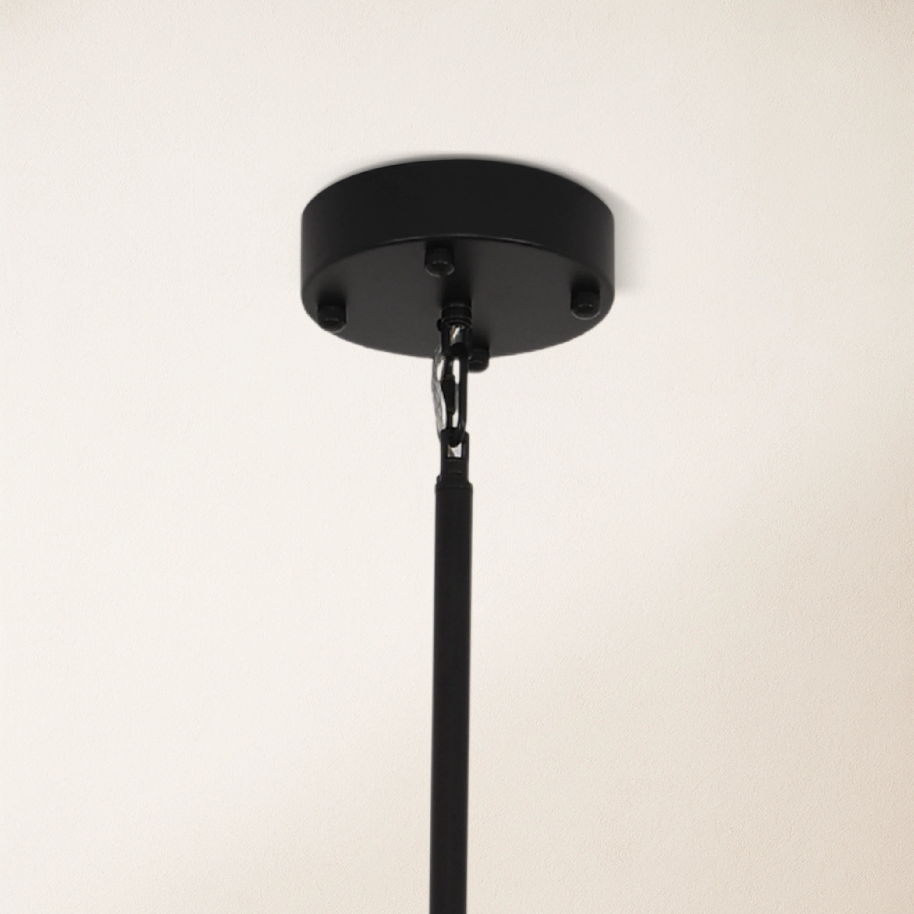 Solmare Alabaster Round Chandelier 34"#Finish_Black