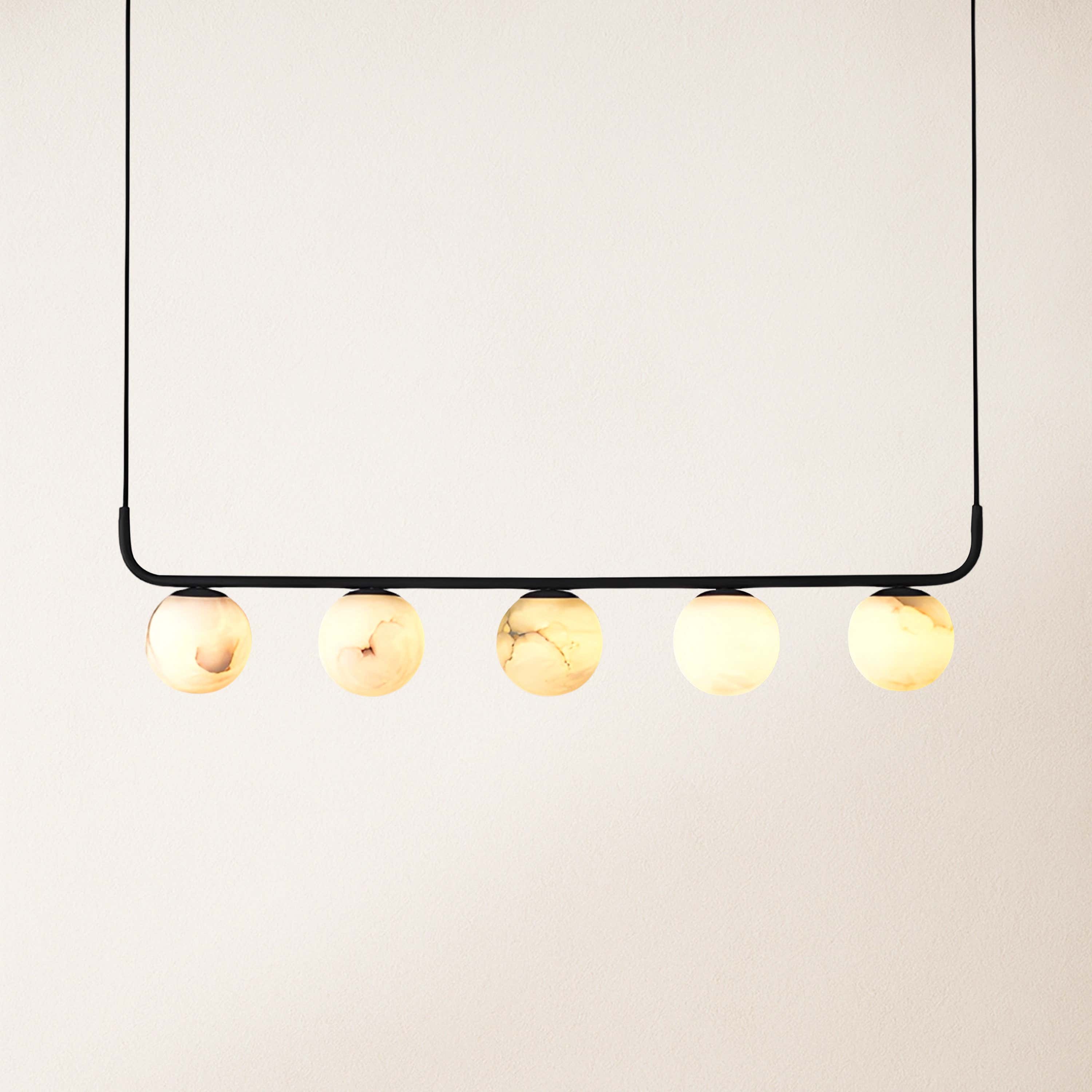 Betrica Alabaster Linear Chandelier