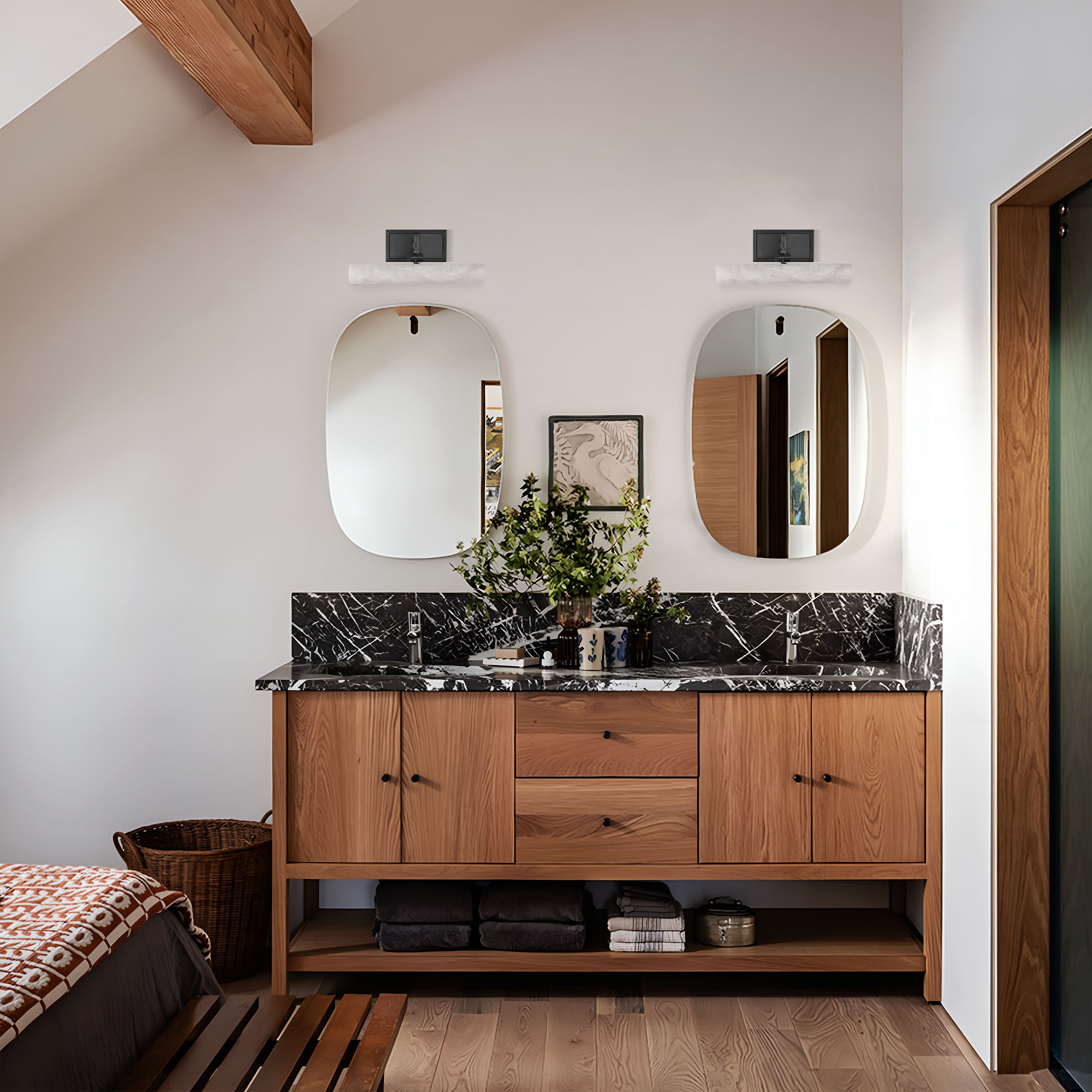 Nimbus Alabaster Bilderleuchte 12"