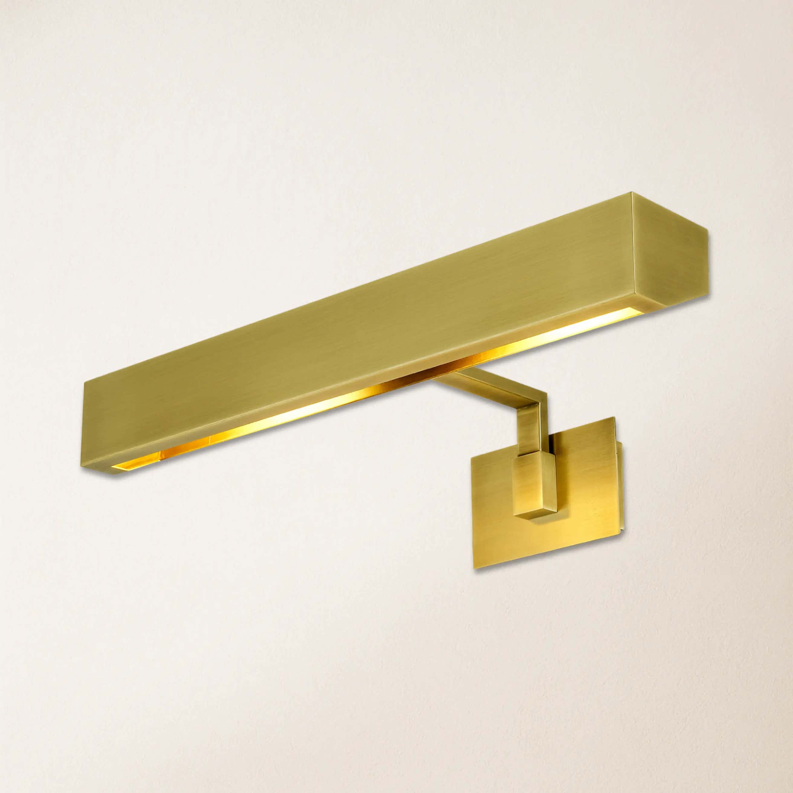 Brushed Radiance Picture Light 24"W#Finish_Gold