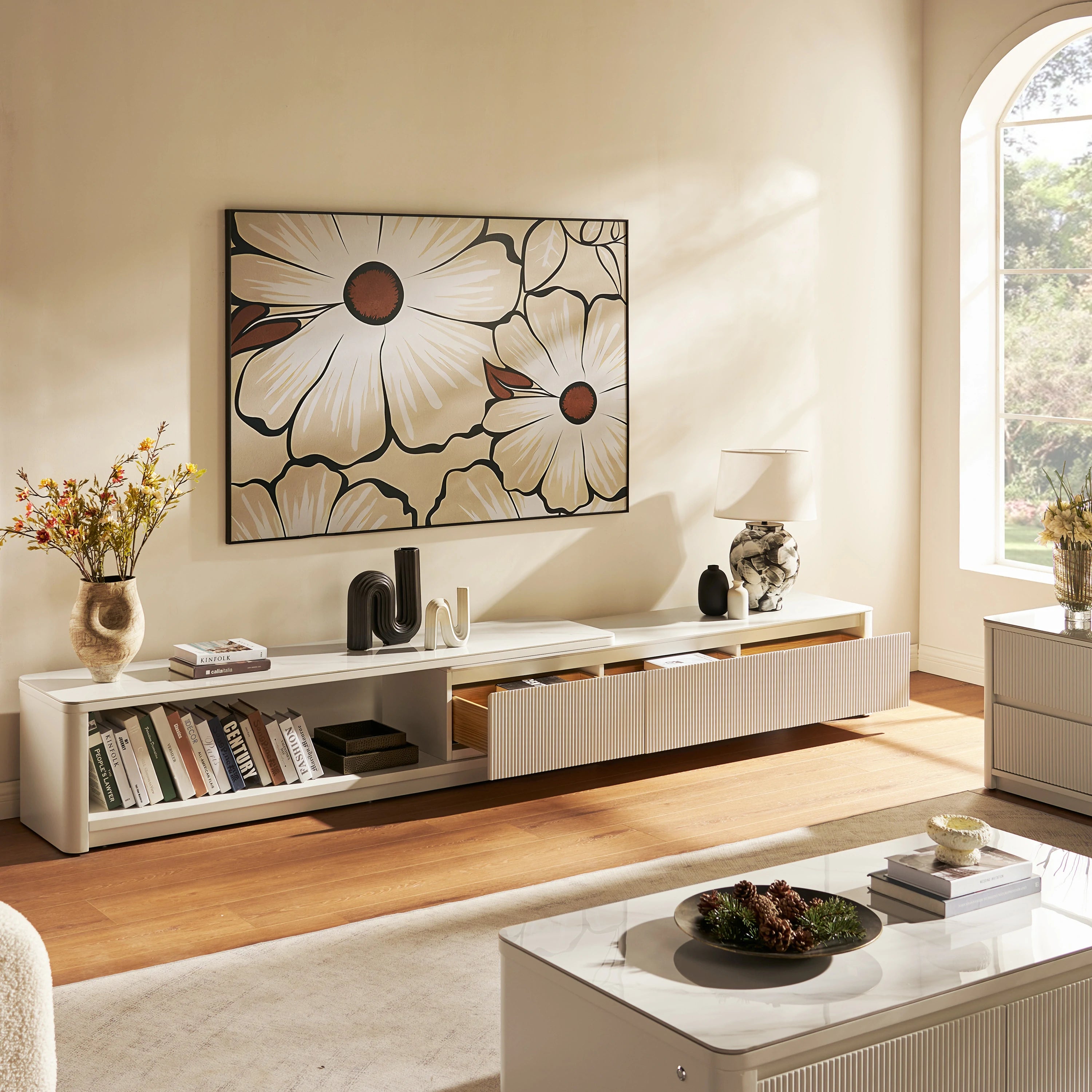 Celia Oak Medienkonsole 71"