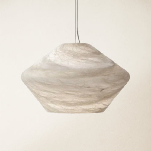 Dadaly Alabaster Popular Small Art Pendant Light 10"W