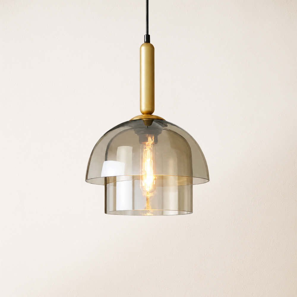 Velorien Glass Tiered Pendant Light