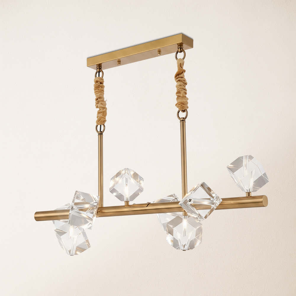 Stravon Radiant Structure Crystal Linear Chandelier