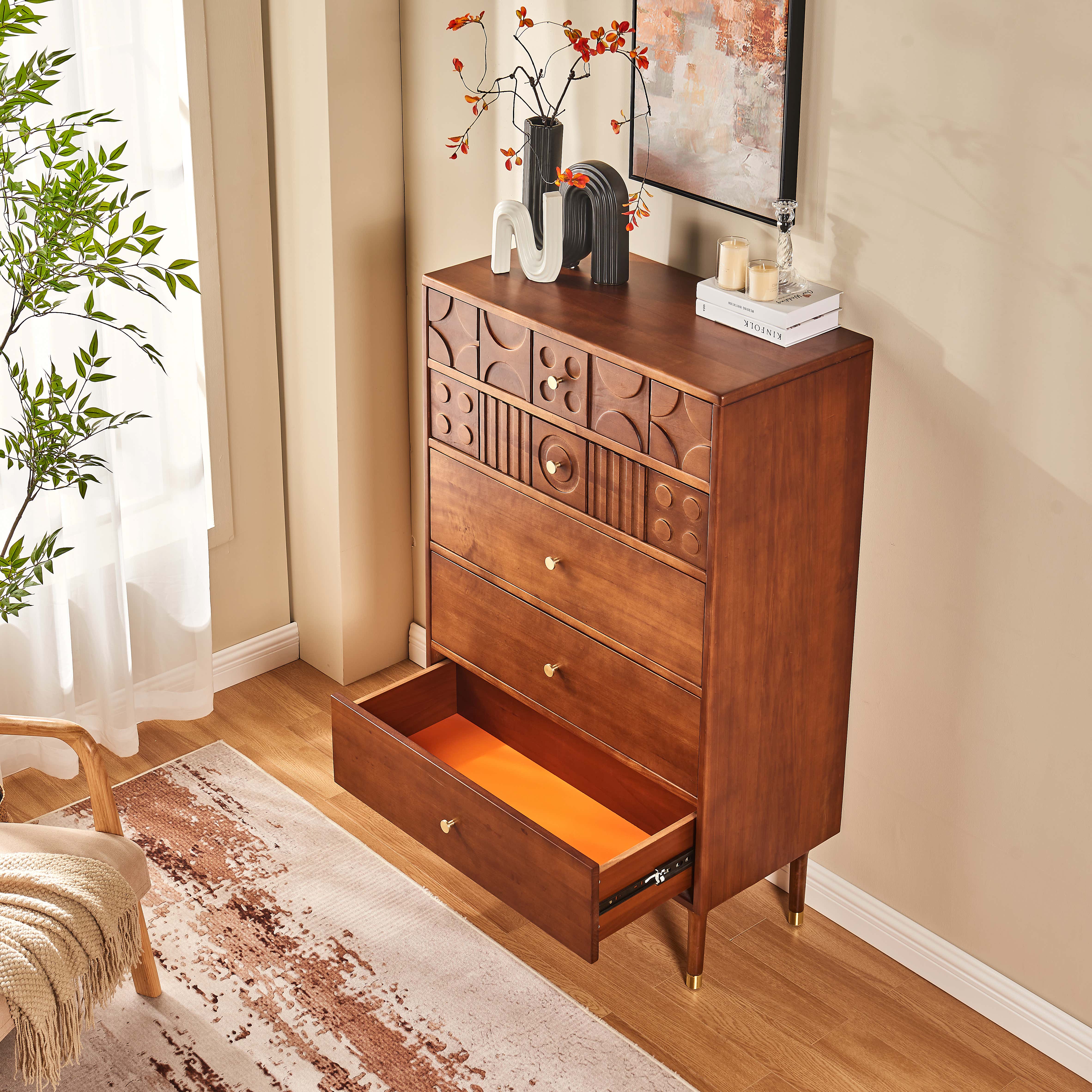 Rive Gauche Poplar Solidwood Drawer 31"W