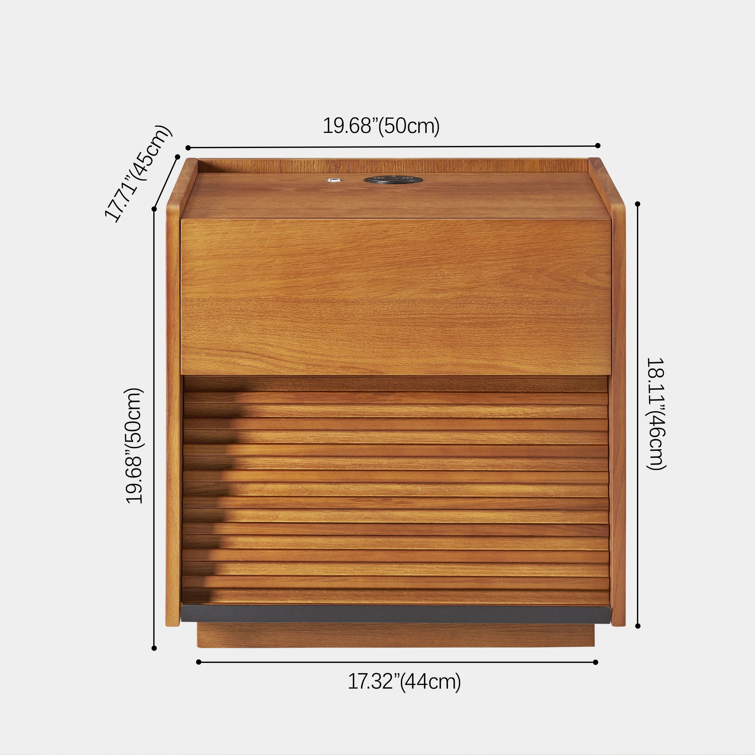Nachttisch aus Eiche Devon