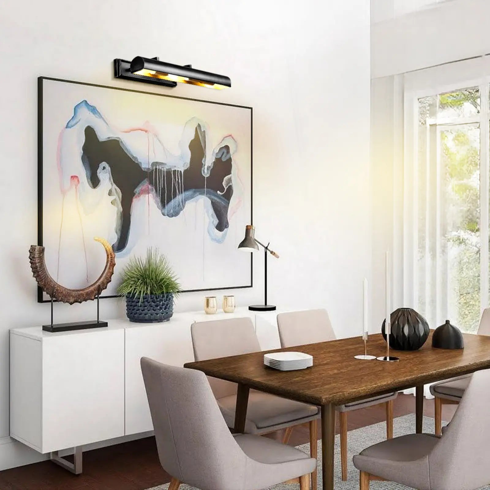 Galleria Picture Light 24"#Finish_Black