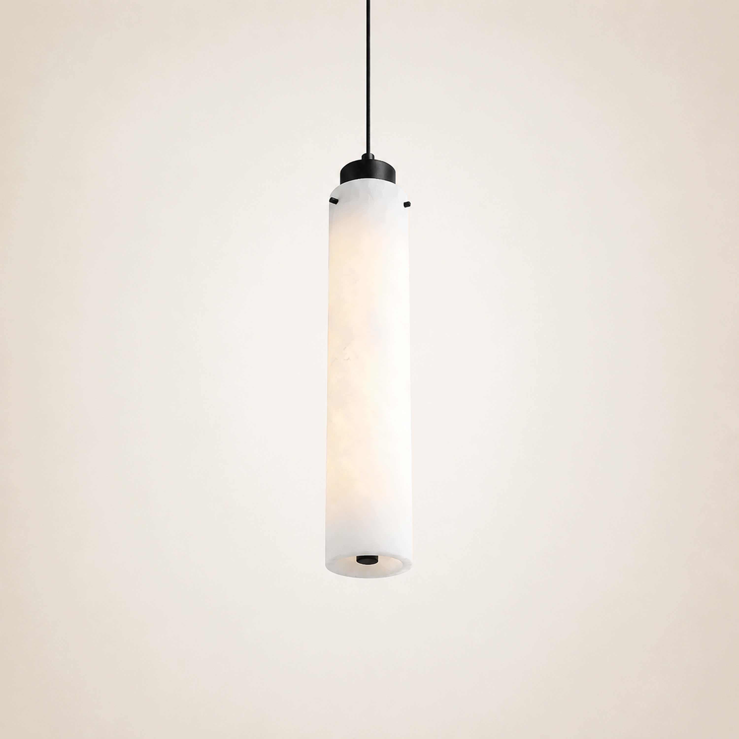 Simple Alabaster Pendant Lamp