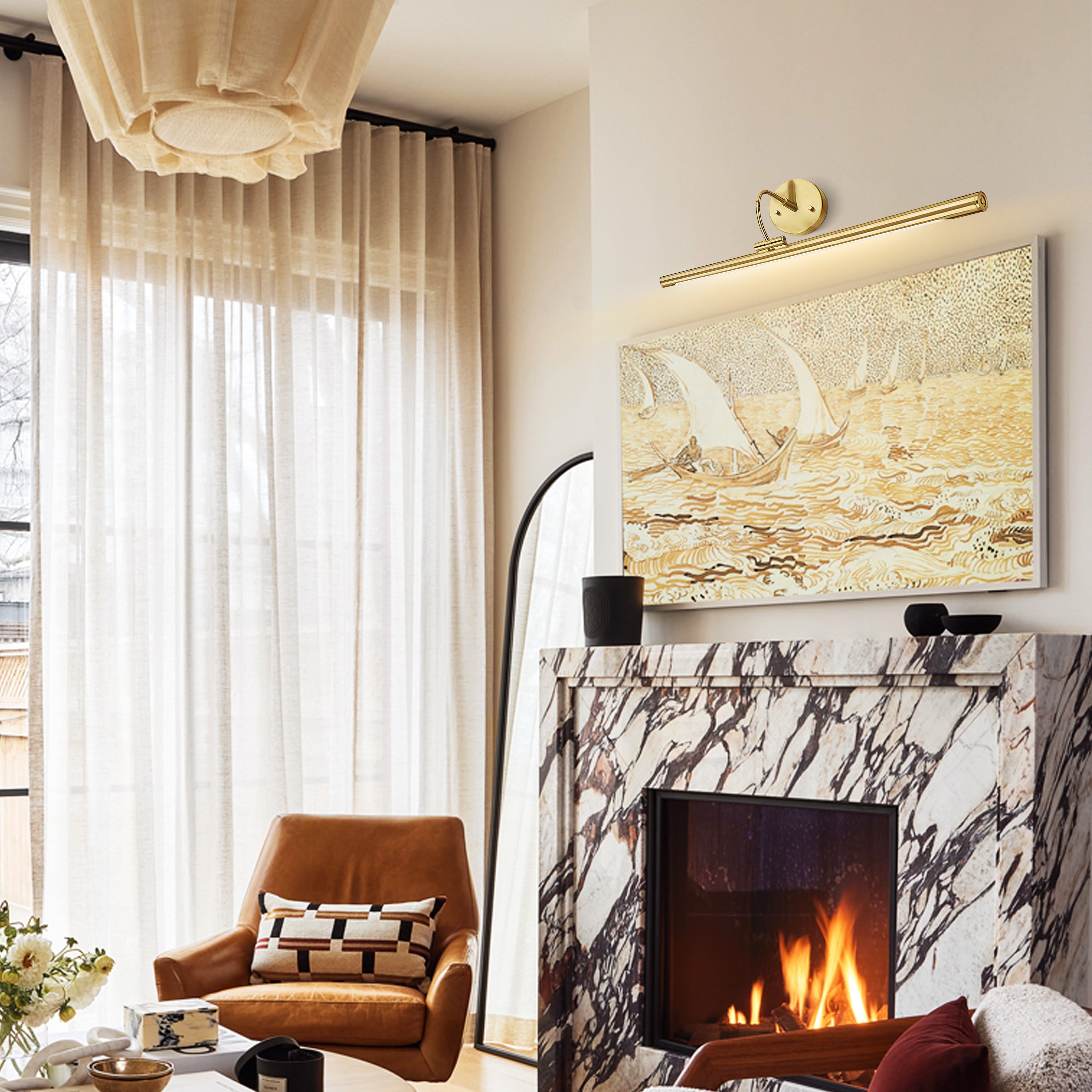 Mason LED Picture Light 26.5"W