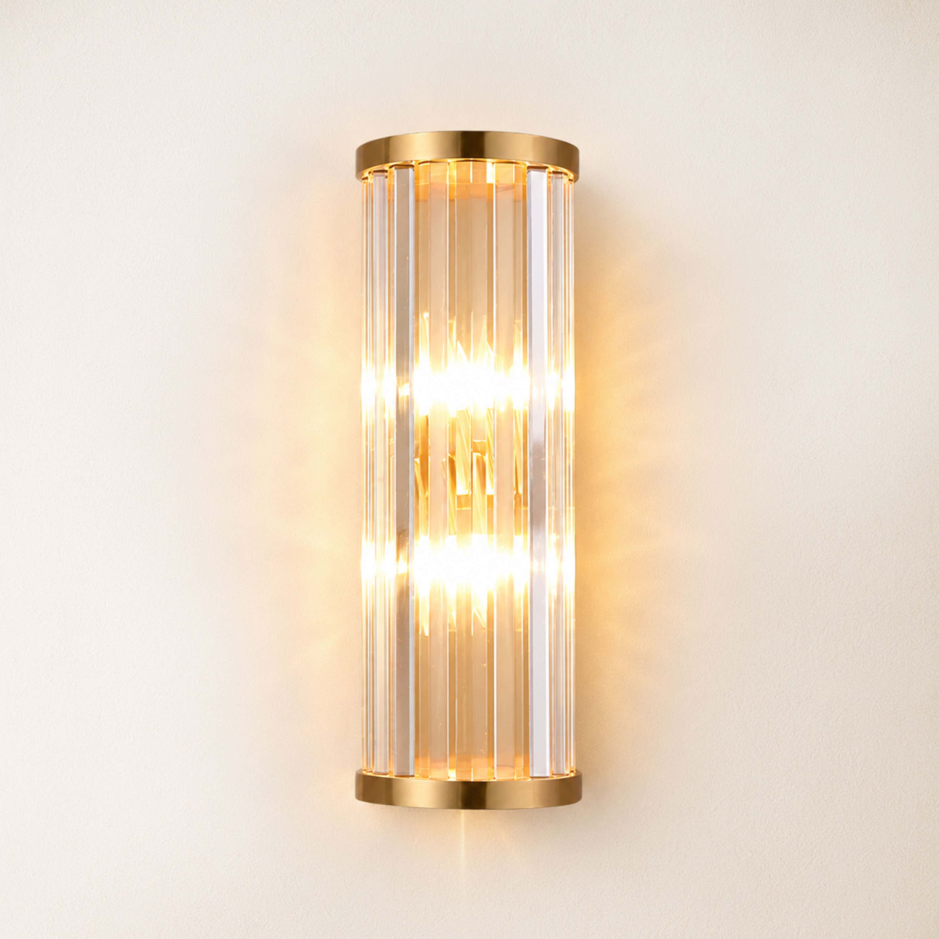 Aethon Crystal Linear Wall Sconce