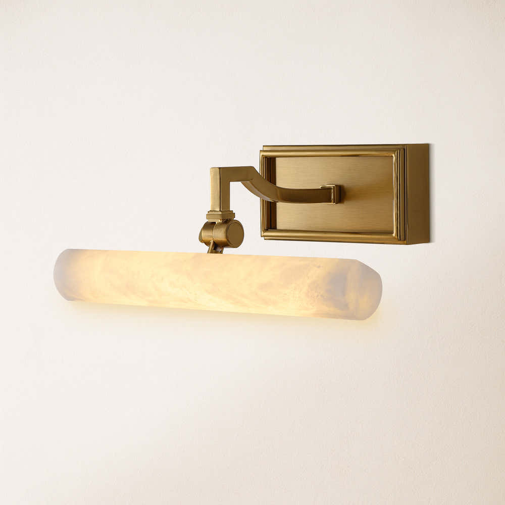 Nimbus Alabaster Bilderleuchte 12"
