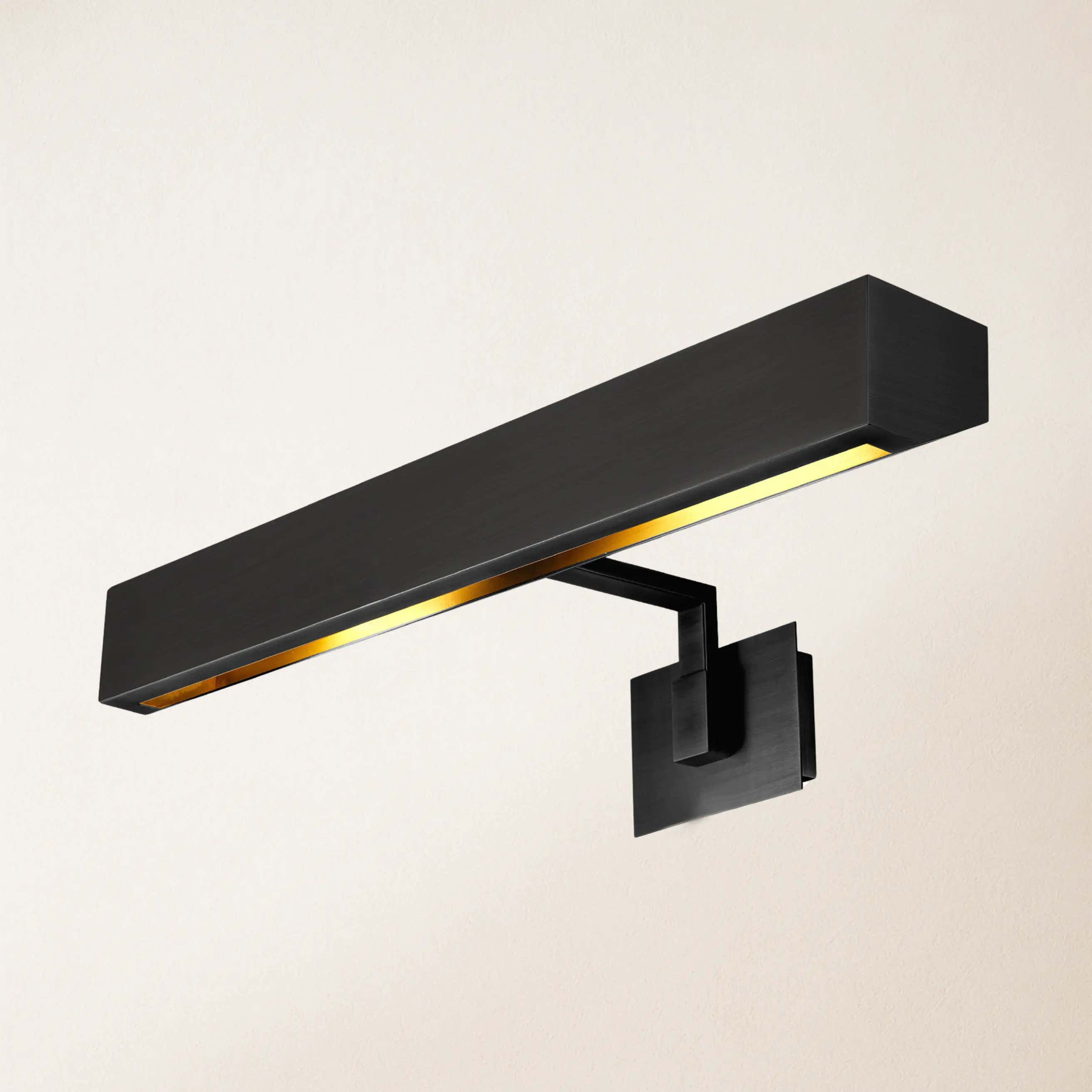 Brushed Radiance Picture Light 24"W#Finish_Black