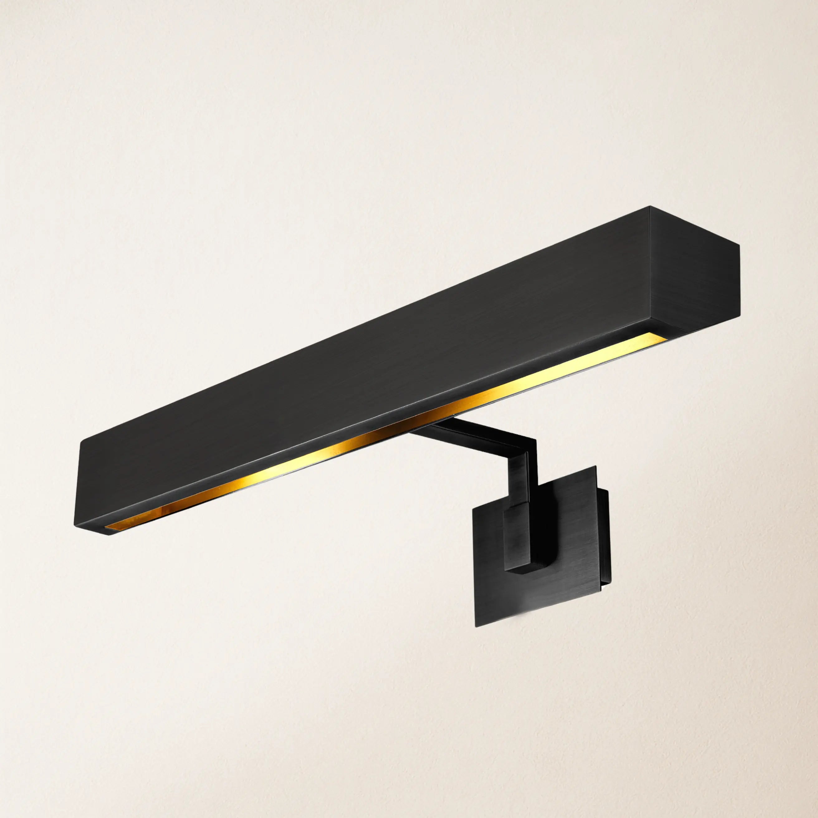 Brushed Radiance Picture Light 24"W#Finish_Black