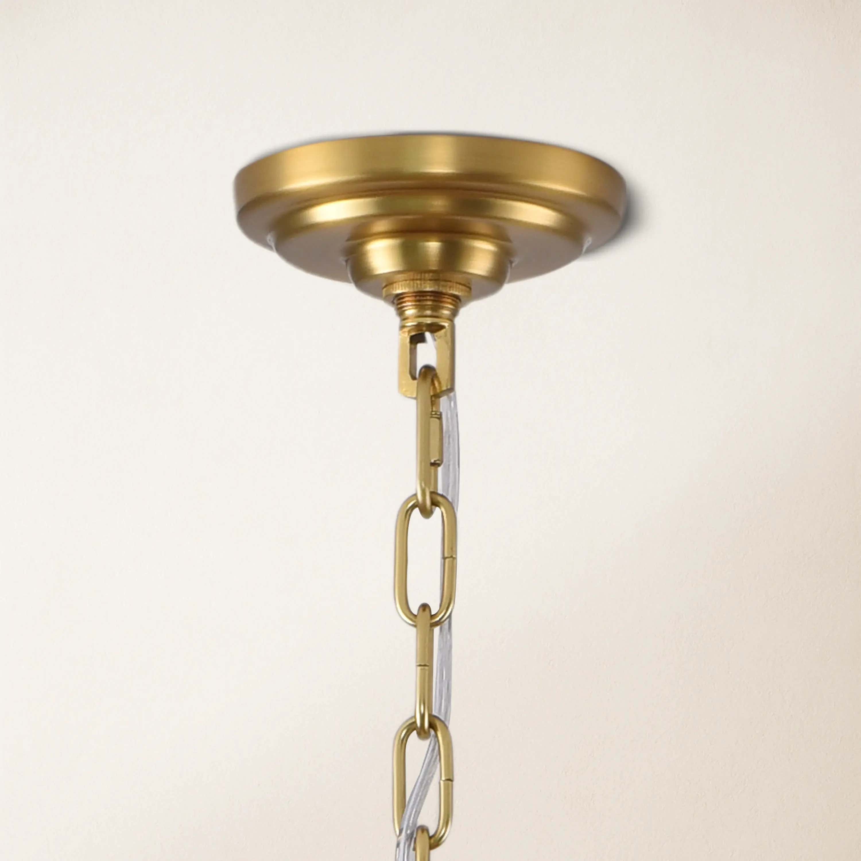 Ethereal Crystal Radiance Runder Kronleuchter 30"D