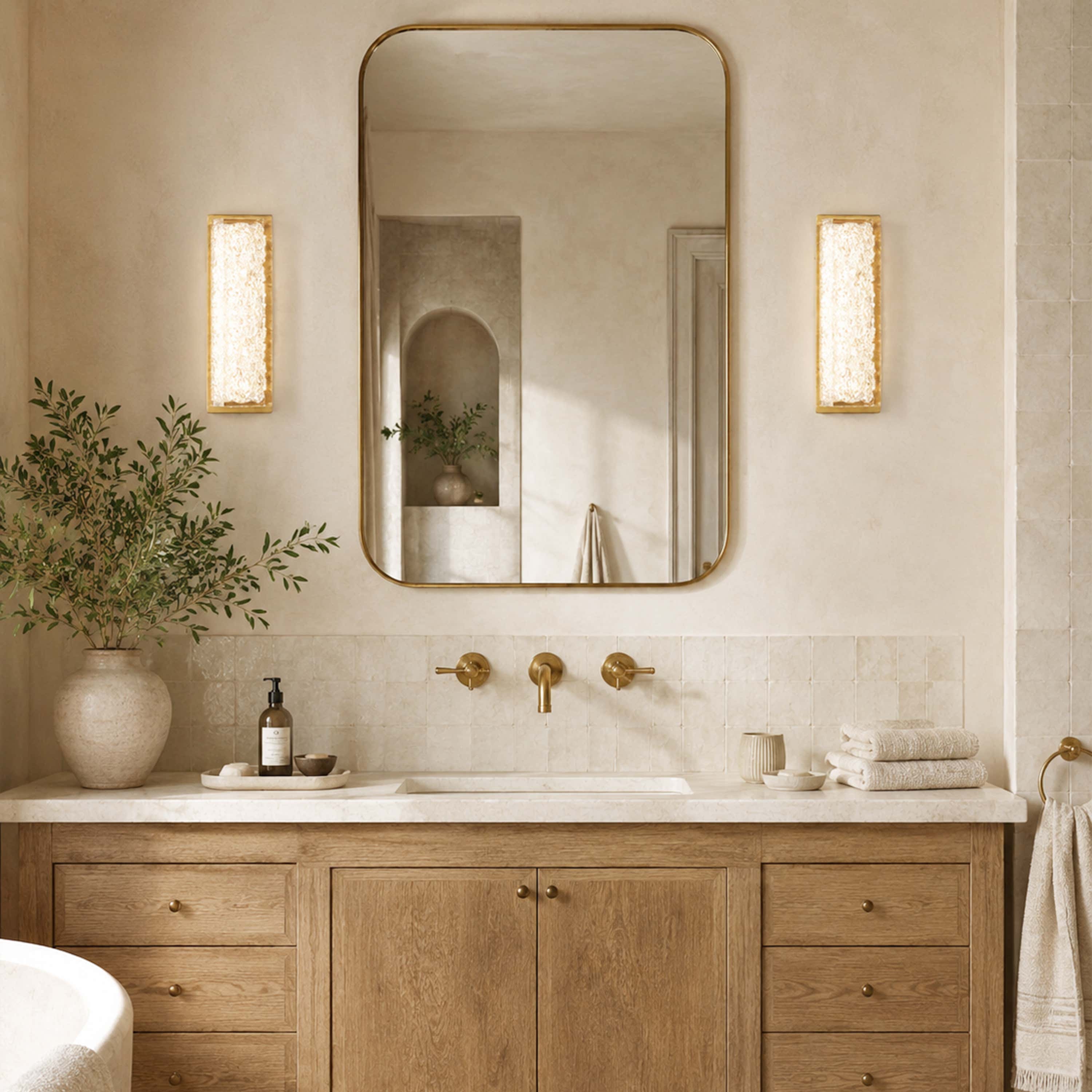 Astris Linear Resin Wall Sconce