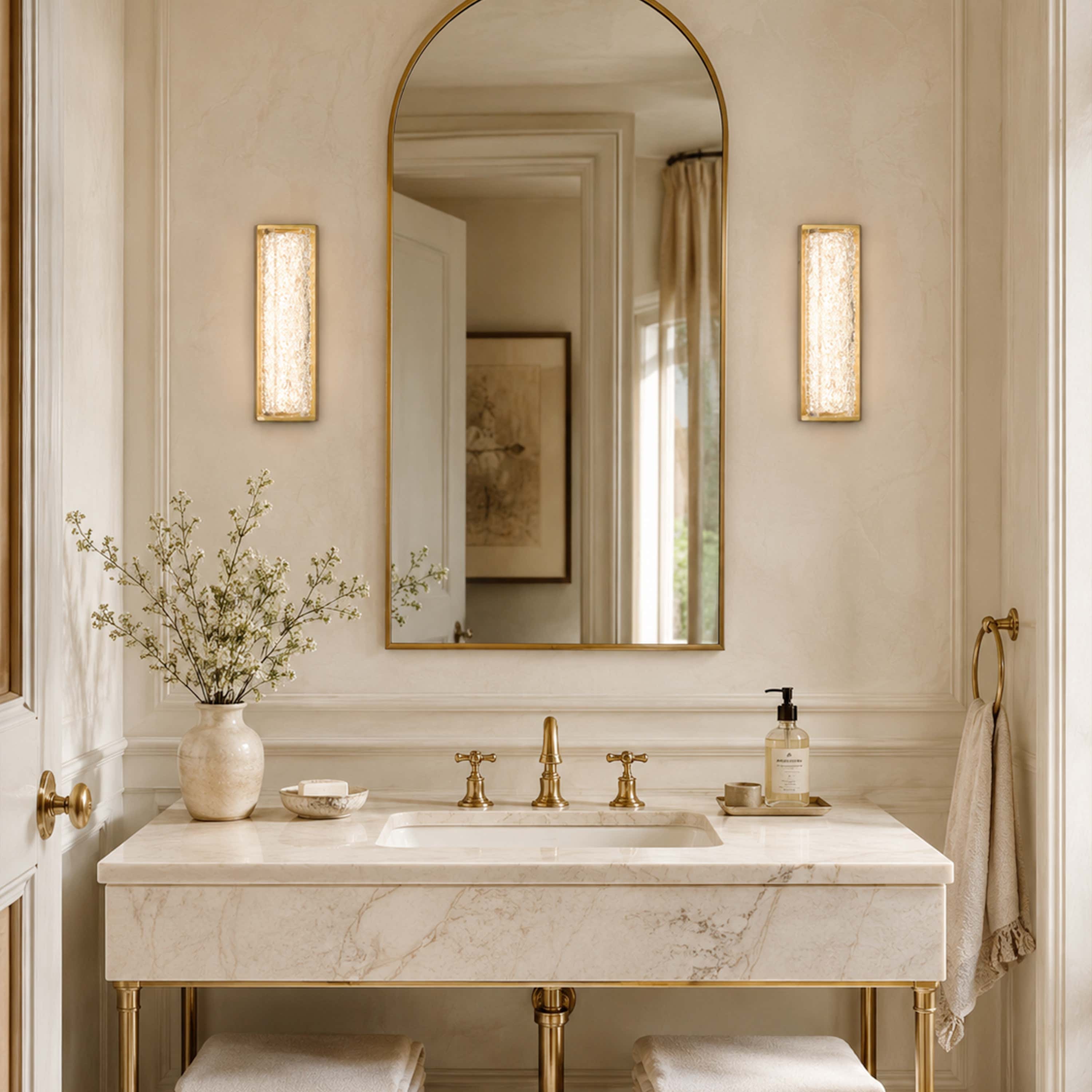 Astris Linear Resin Wall Sconce