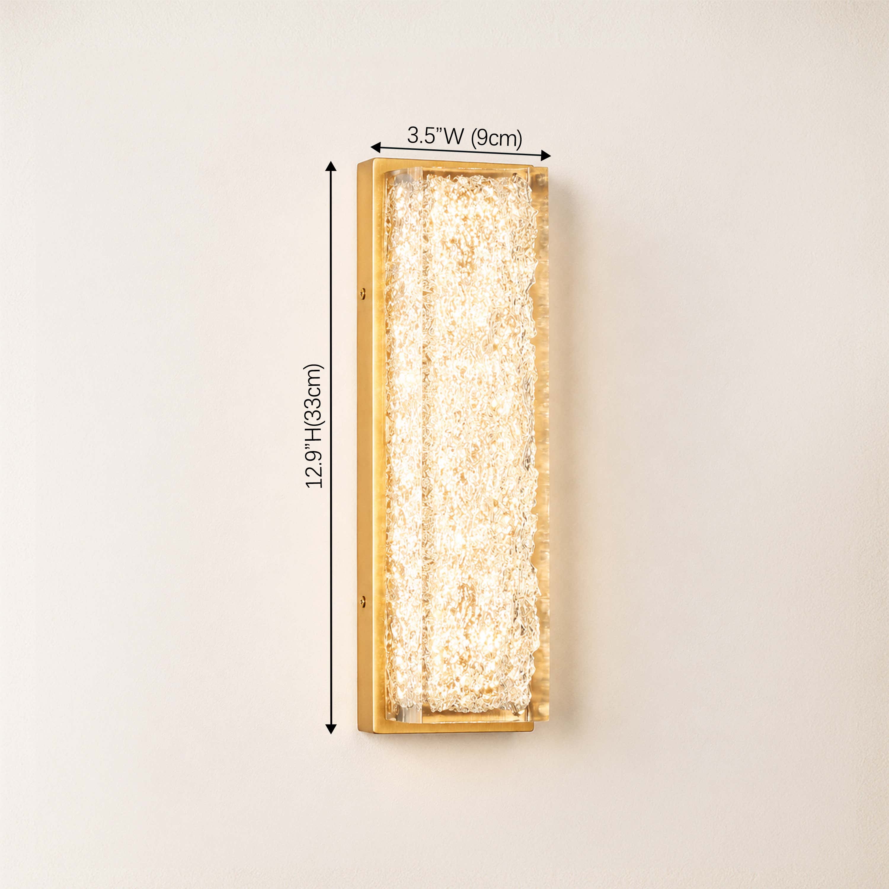 Astris Linear Resin Wall Sconce