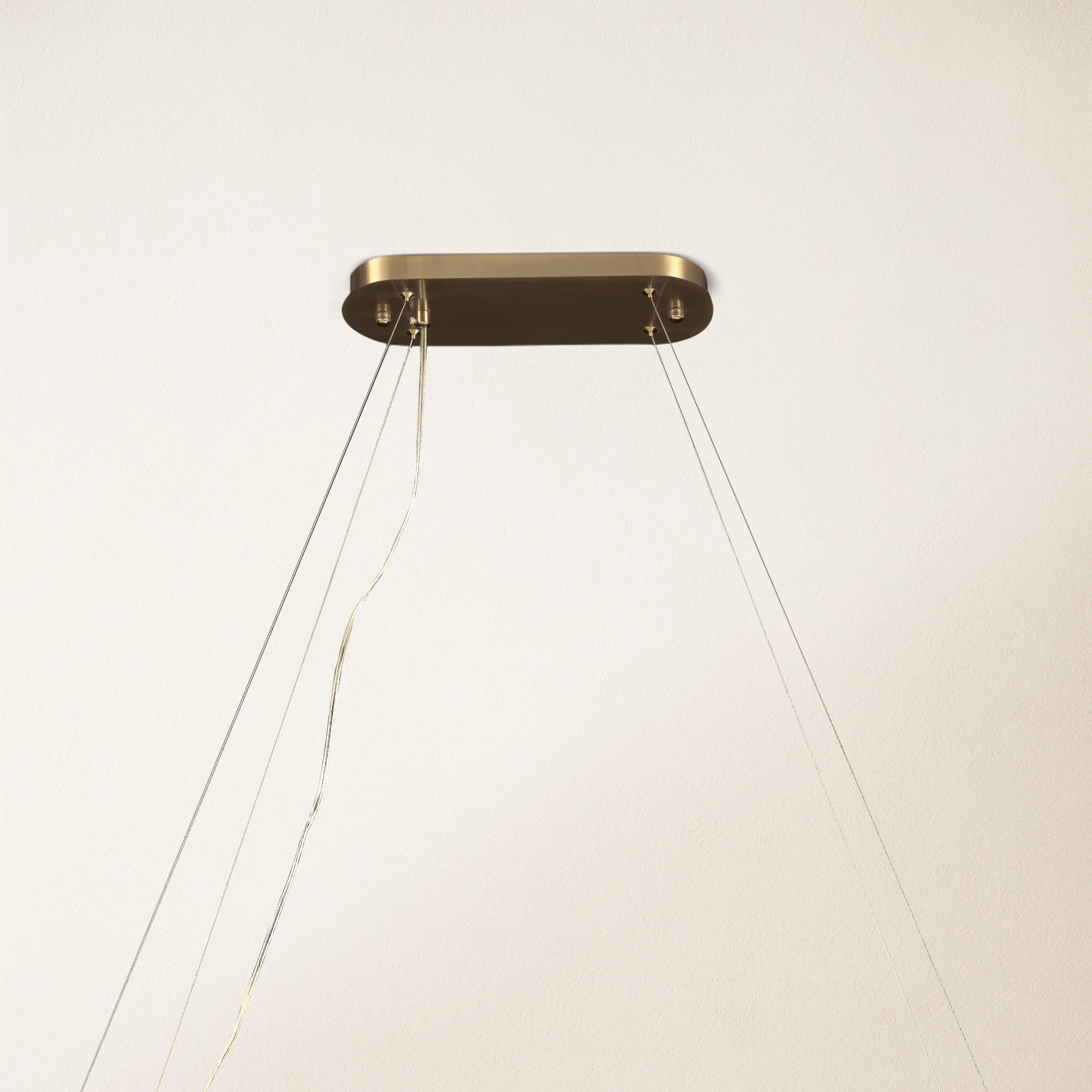 Sawyer Alabaster Oval Chandelier 54"