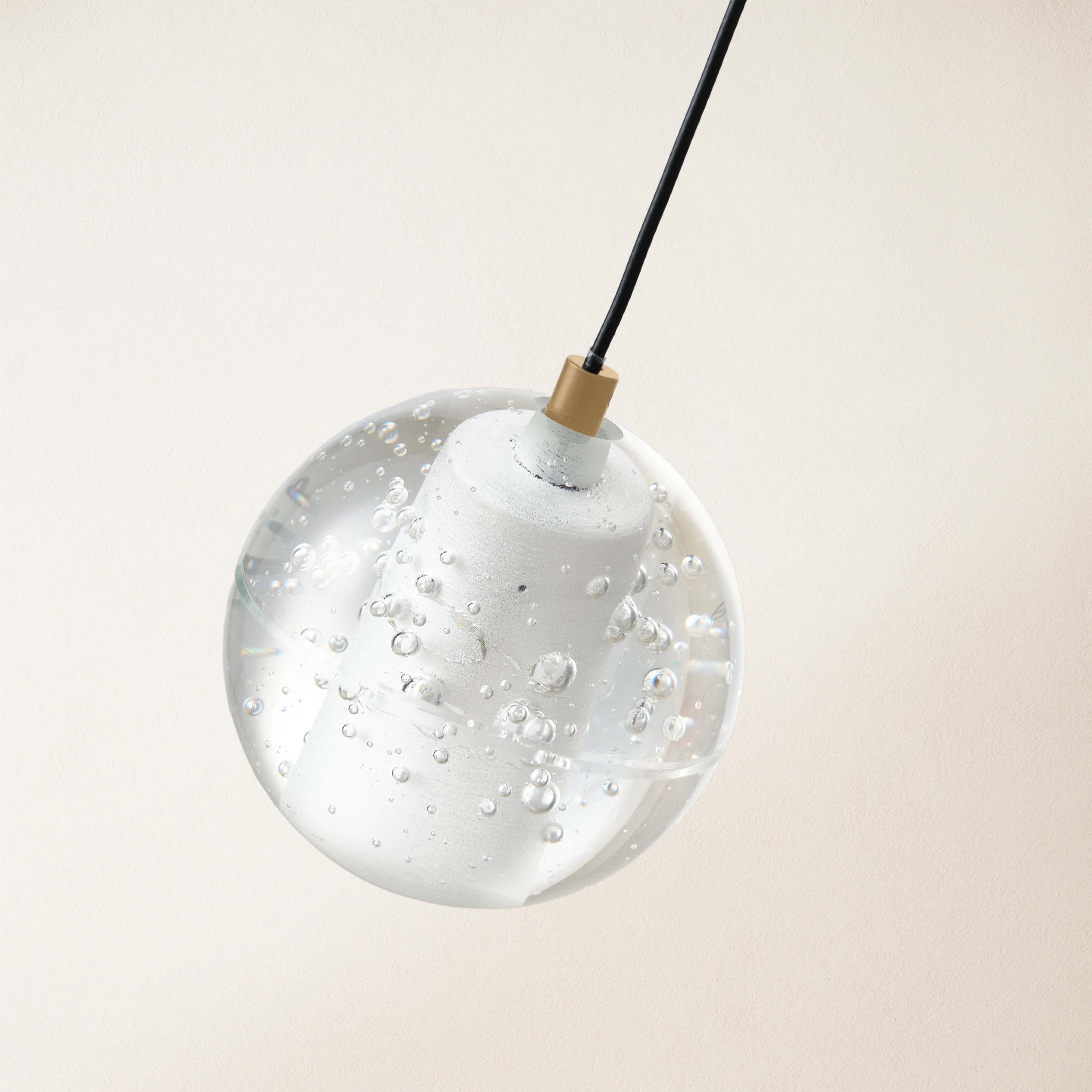 Pearl Ball Ceiling Pendant 4"D