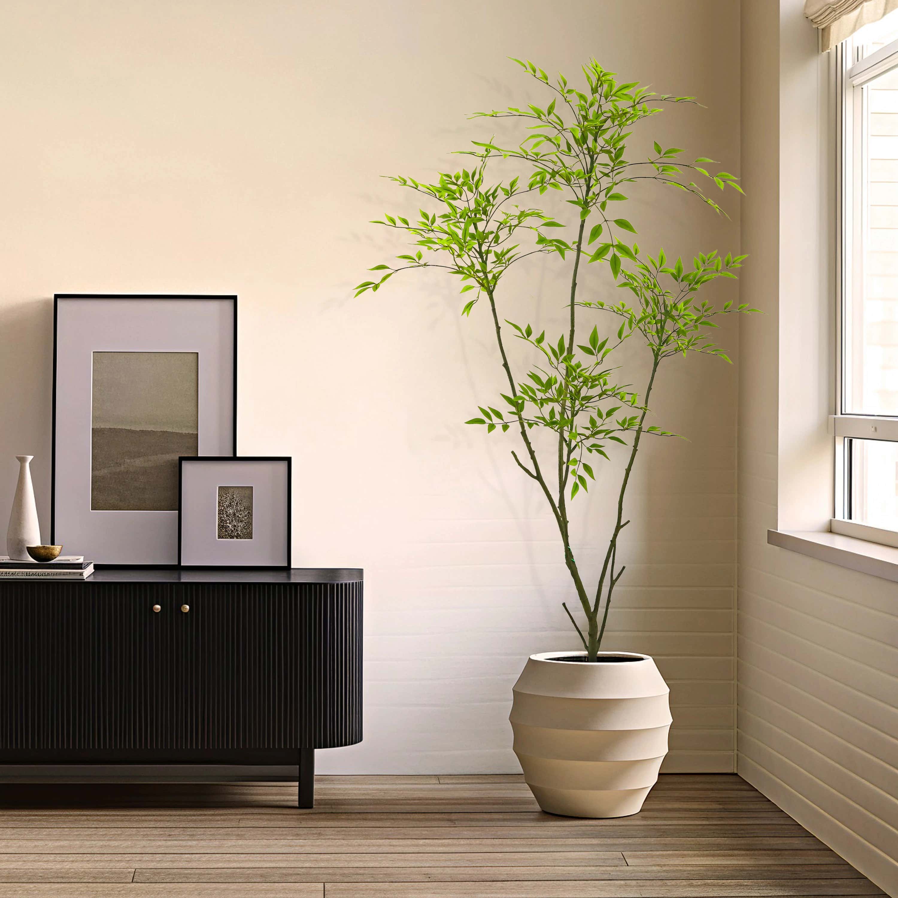 Künstlicher Nandina-Baum, 152,4 cm hoch