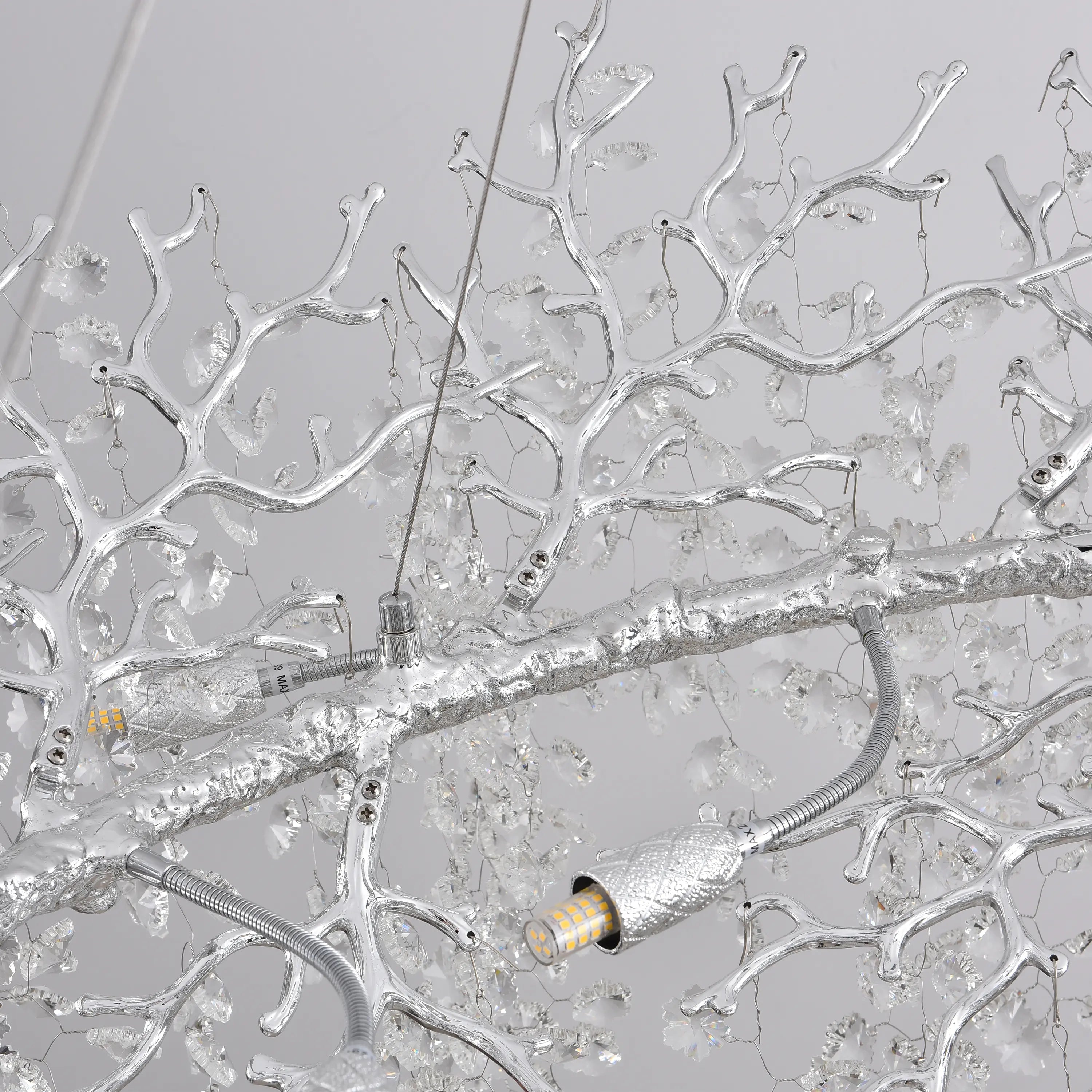 Lustre Branches Runder Kronleuchter 48"