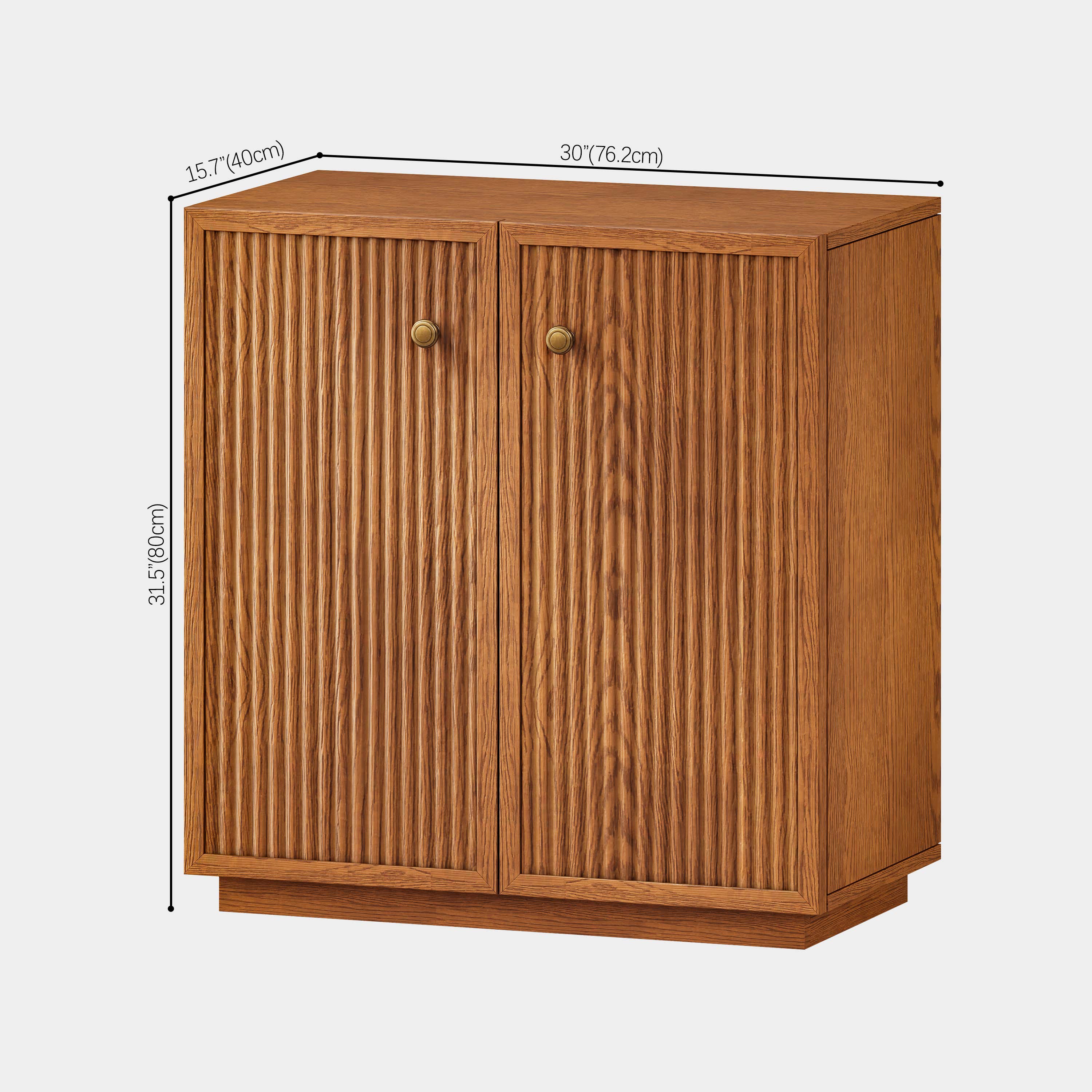 Avery Oak Modular Media Console 120"W