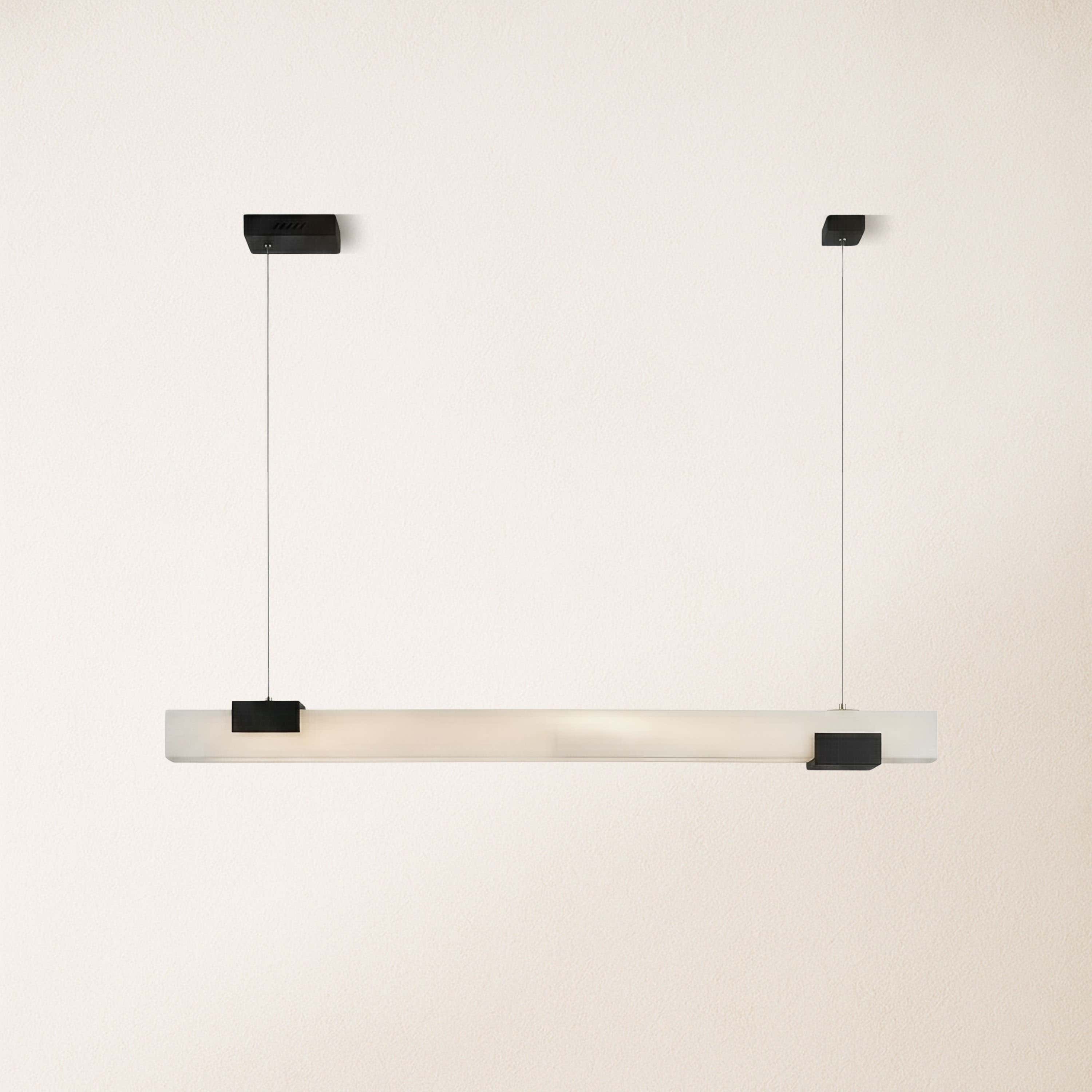 Caliora Alabaster Linear Chandelier
