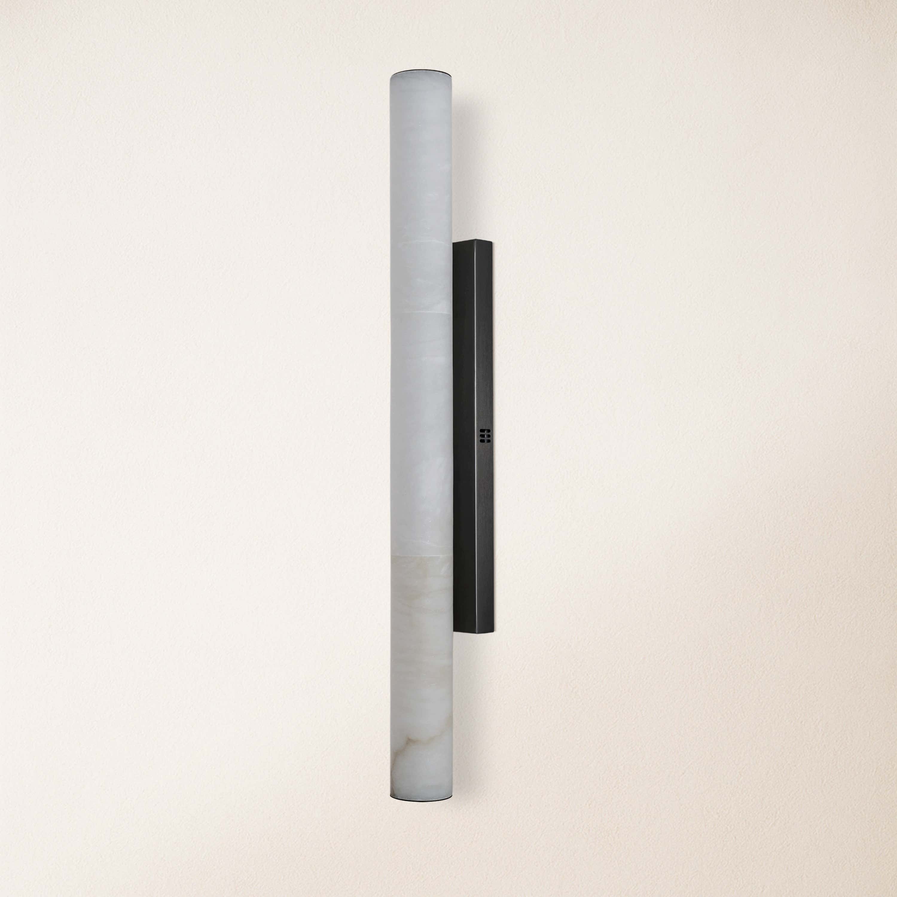 Sylvia Palladian Alabaster Wandleuchte 36"H