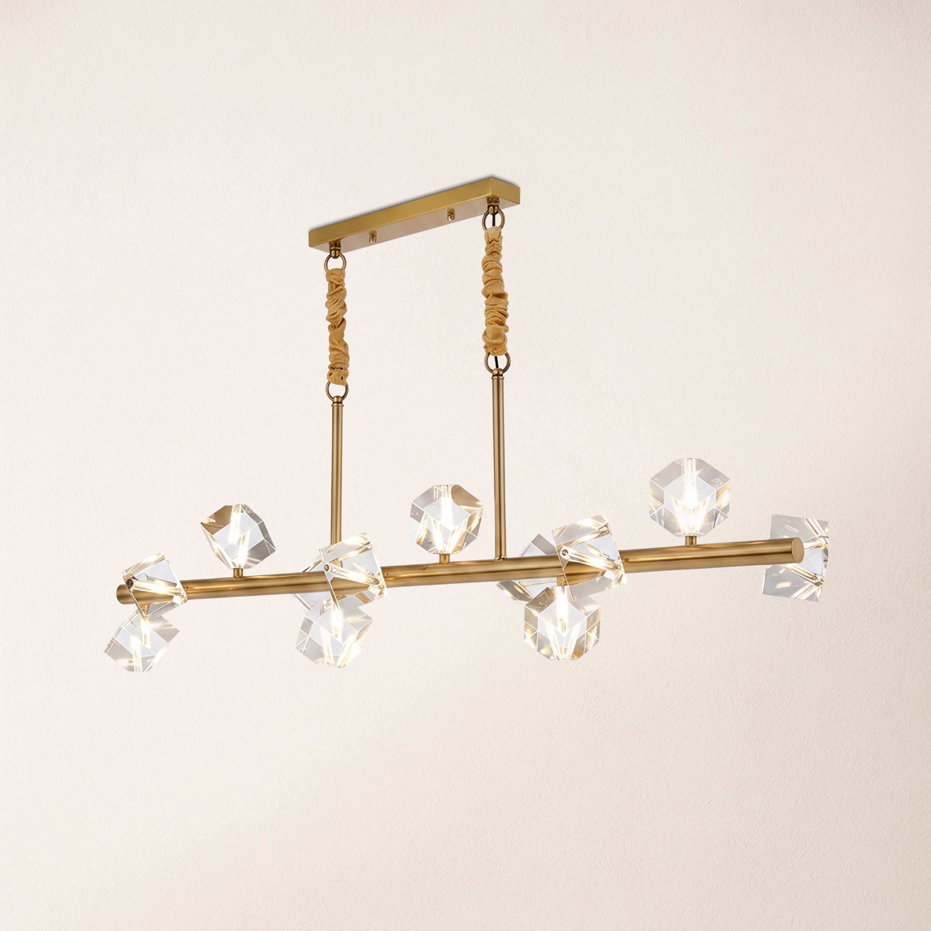 Stravon Radiant Structure Crystal Linear Chandelier