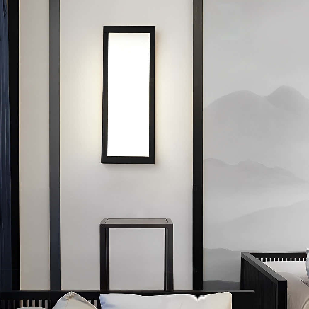 Solaris Rectangular Waterproof Outdoor Wall Light