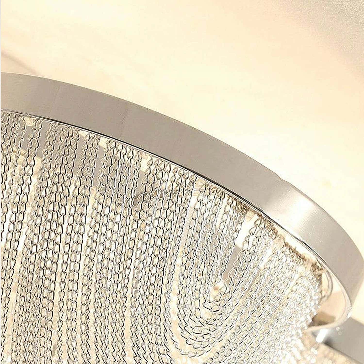 Teresa Cadena Chain Tassel Ceiling Light Fixture 16"D