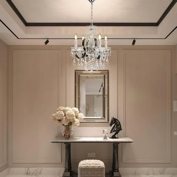 Roco Crystal Classical Round Chandelier 18"D