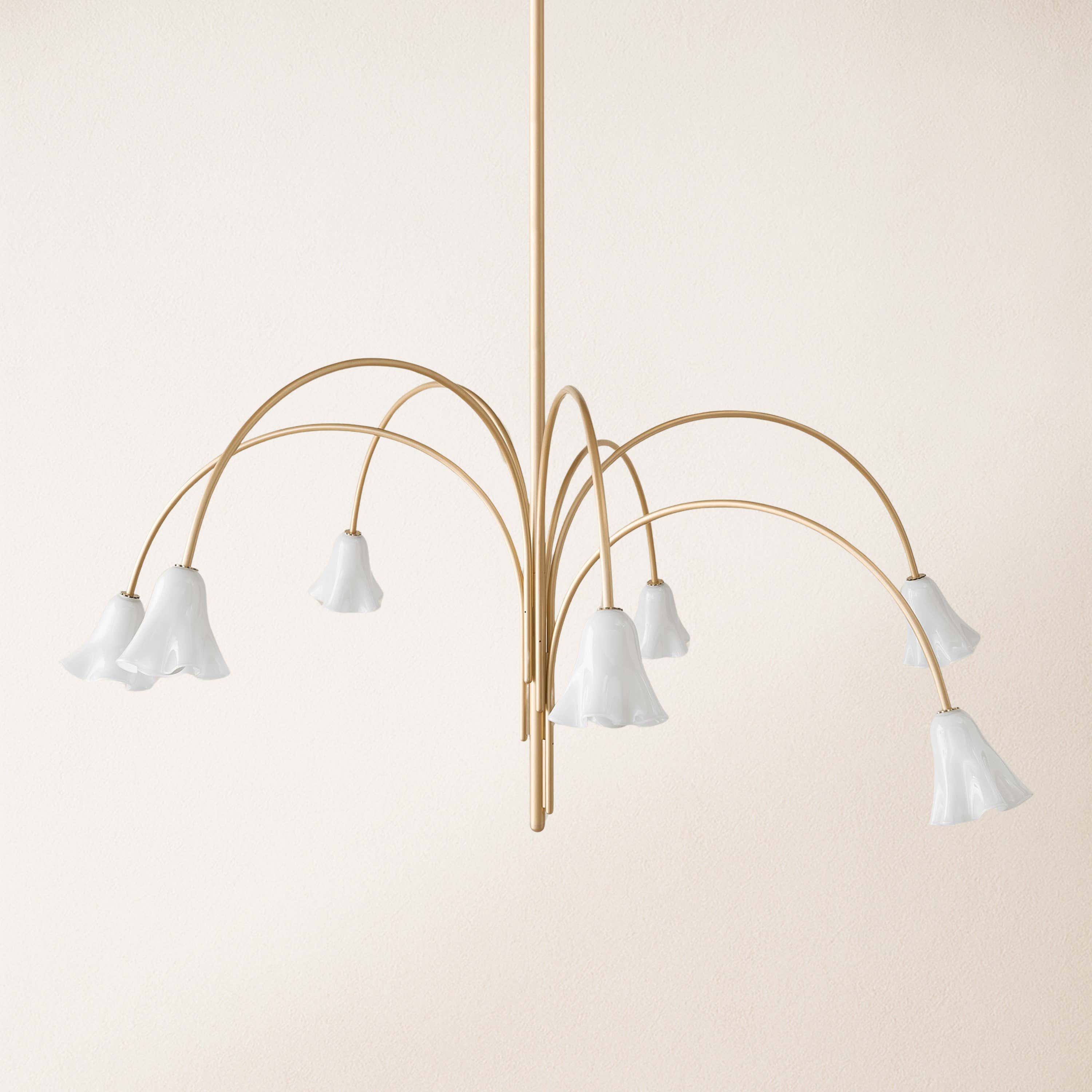 Florea Glass Art Chandelier