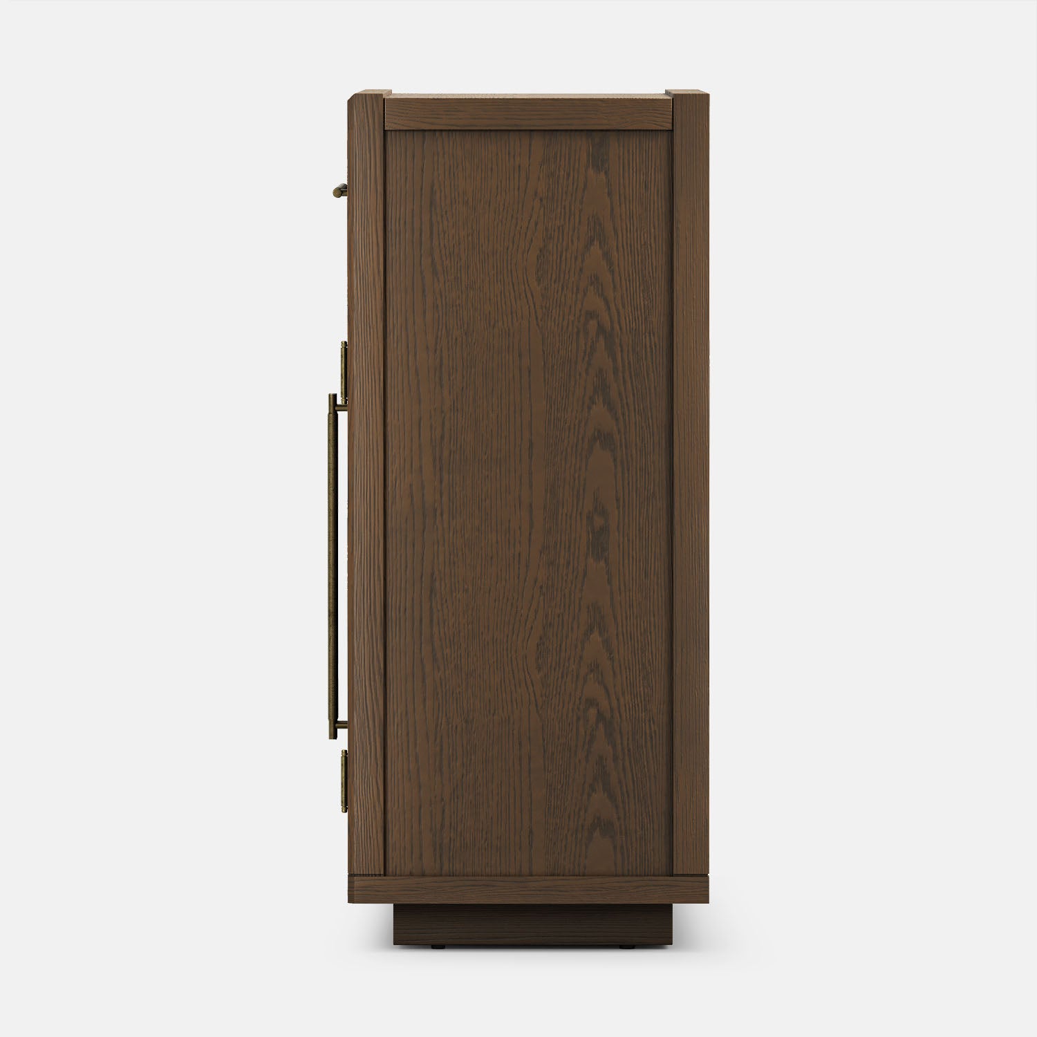 Alvar gewölbtes 96" Sideboard aus Eiche mit Schubladen (3er-Set)