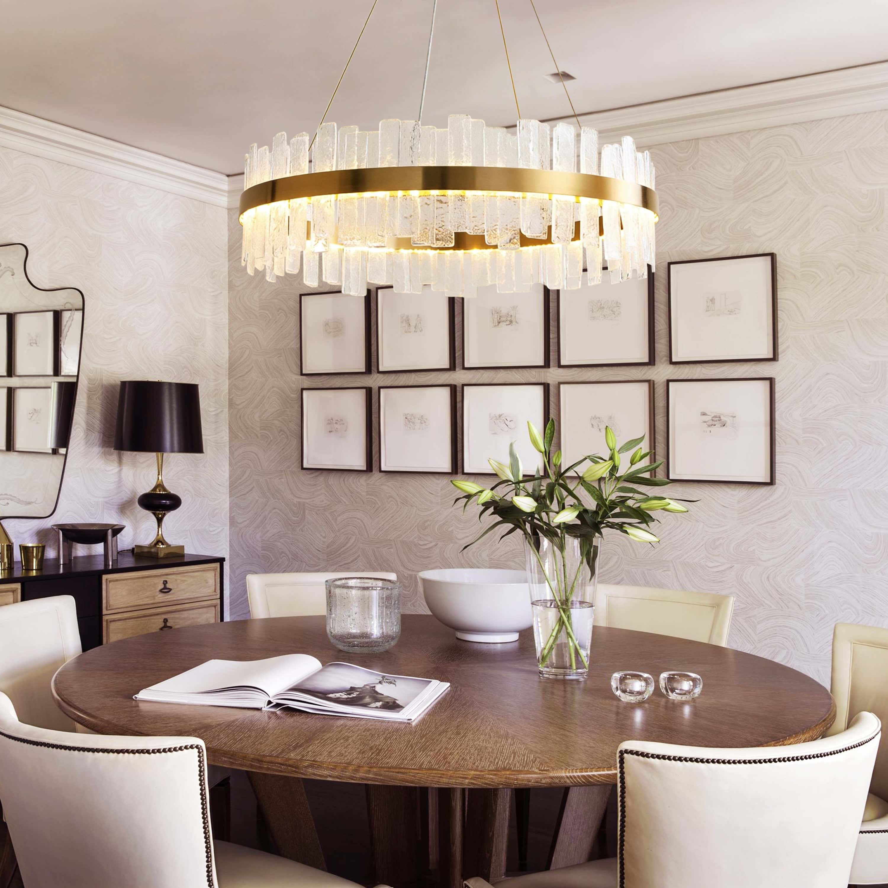 Virezza Crystal Round Chandelier