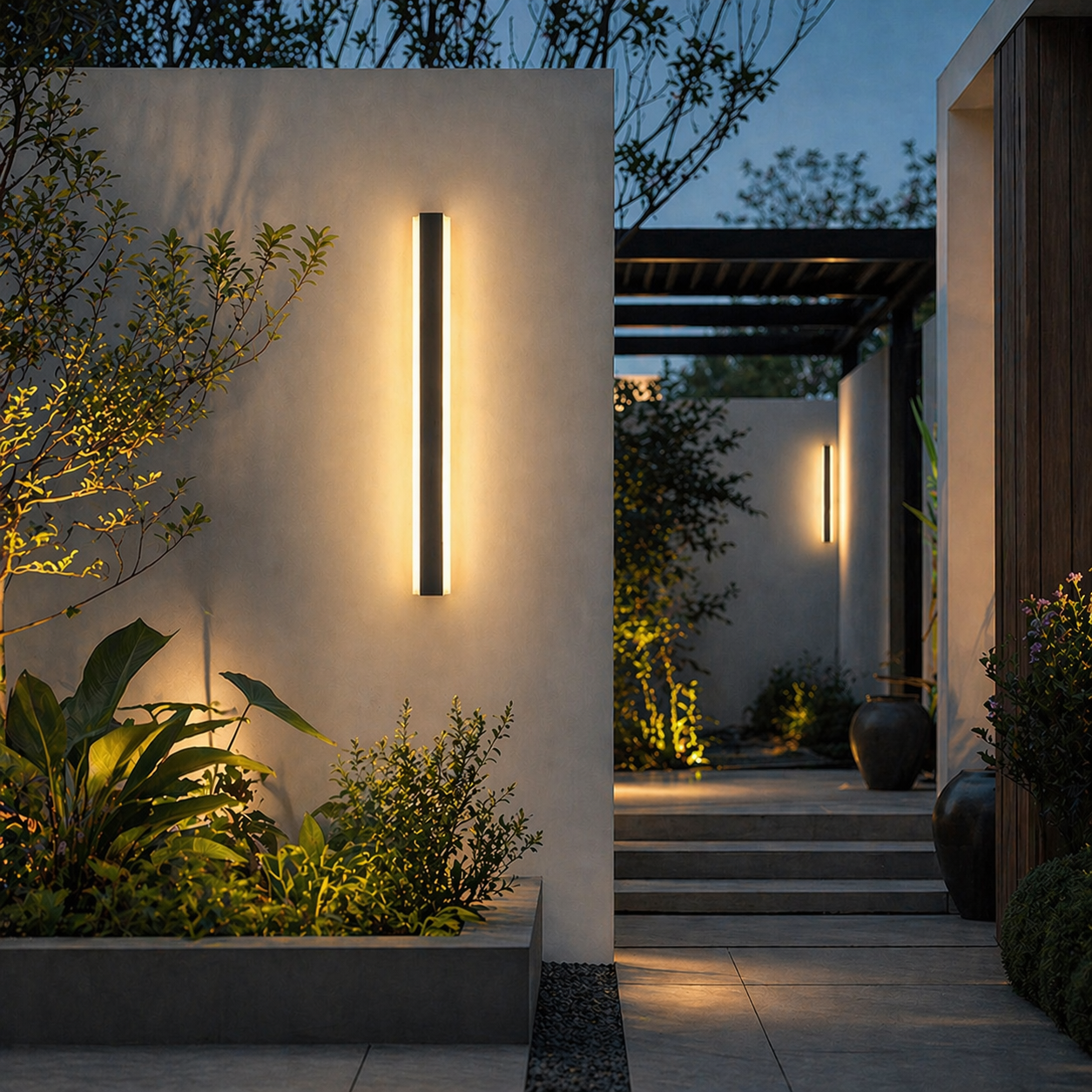 Orivelle Outdoor Wall Sconce 32"H