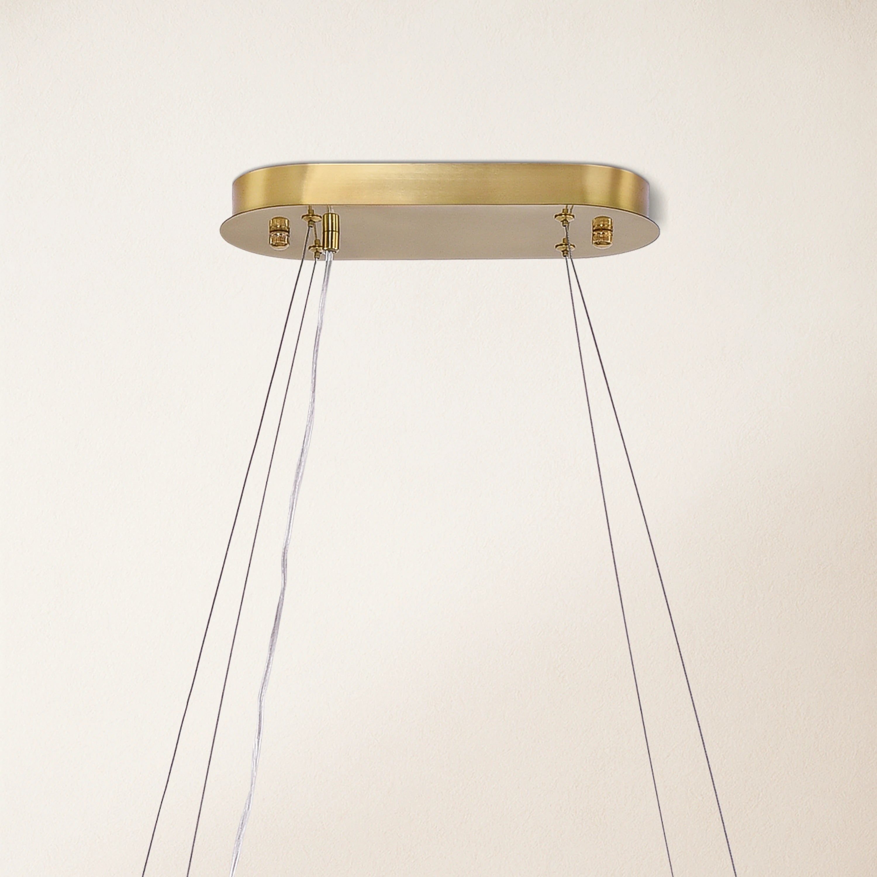 Sawyer Alabaster Oval Chandelier 40"#Finish_Gold