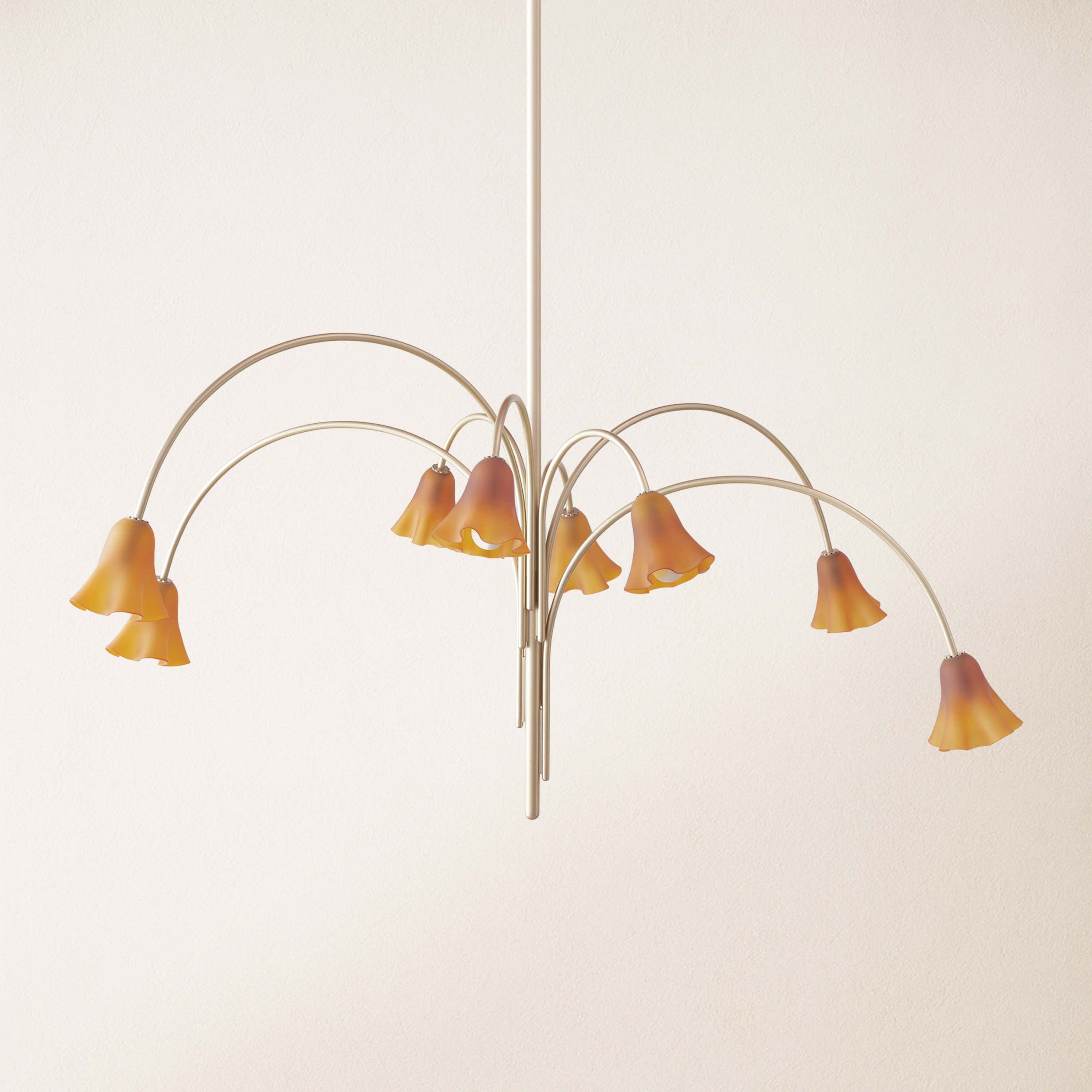 Florea Glass Art Chandelier