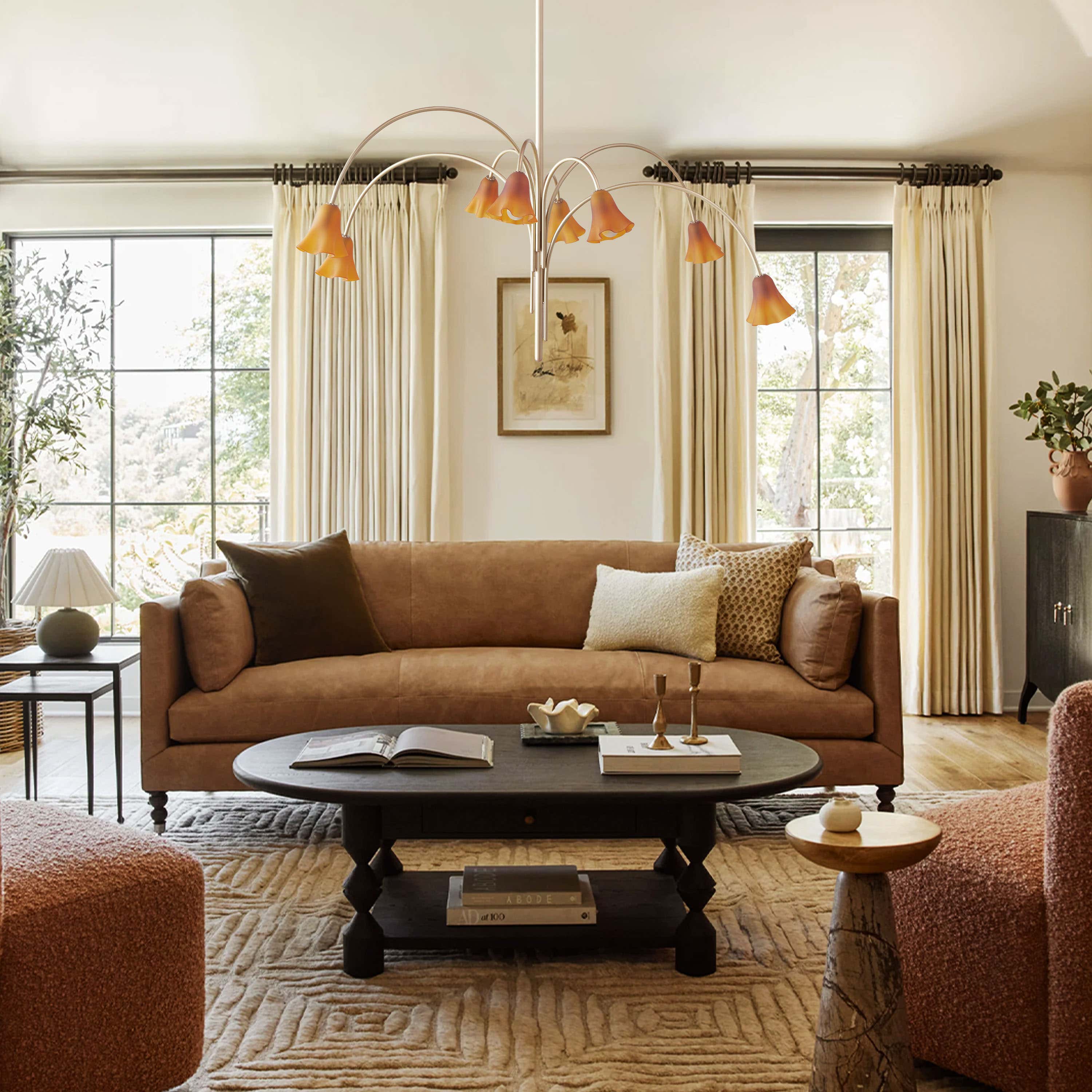 Florea Glass Art Chandelier