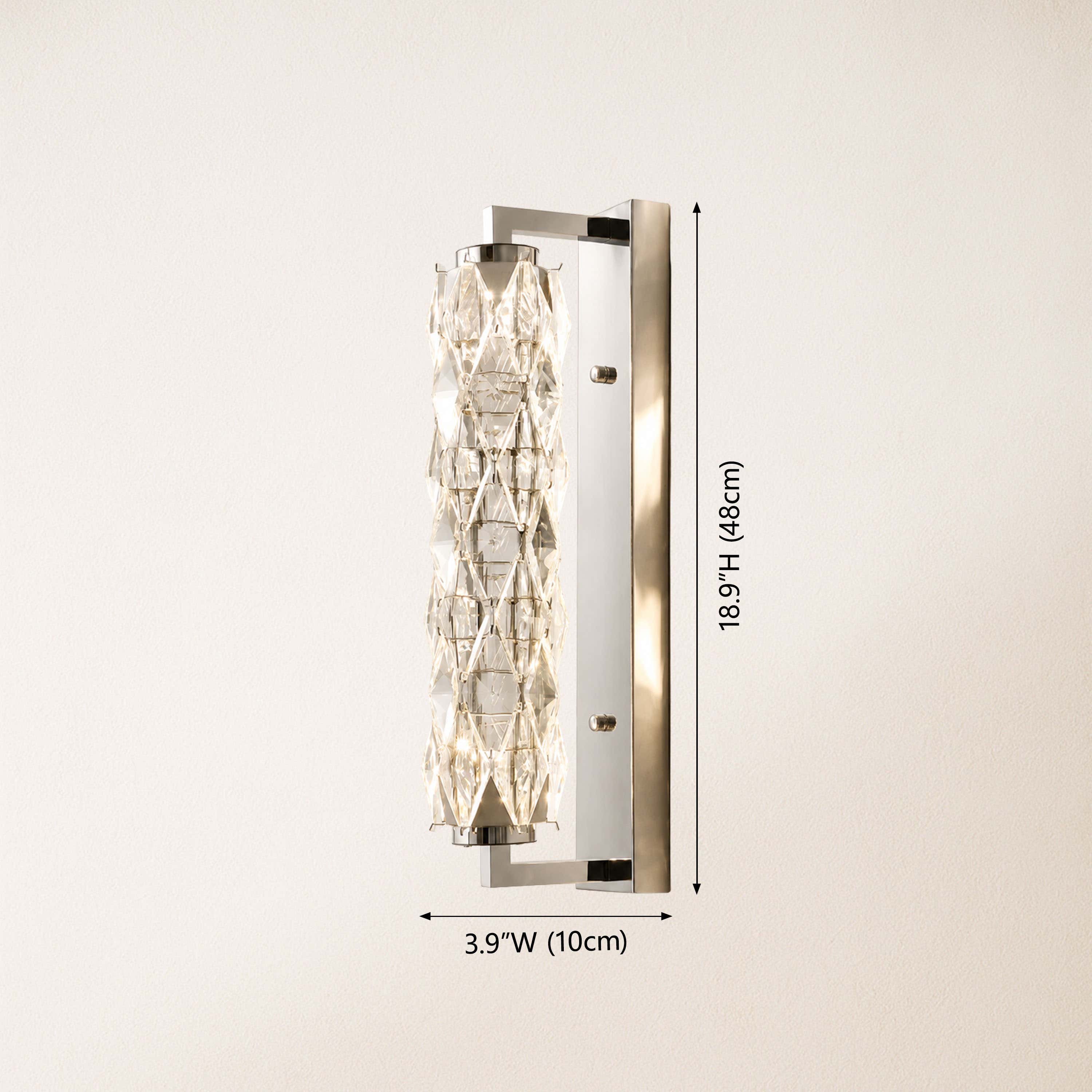Vivalia Crystal Wall Sconce
