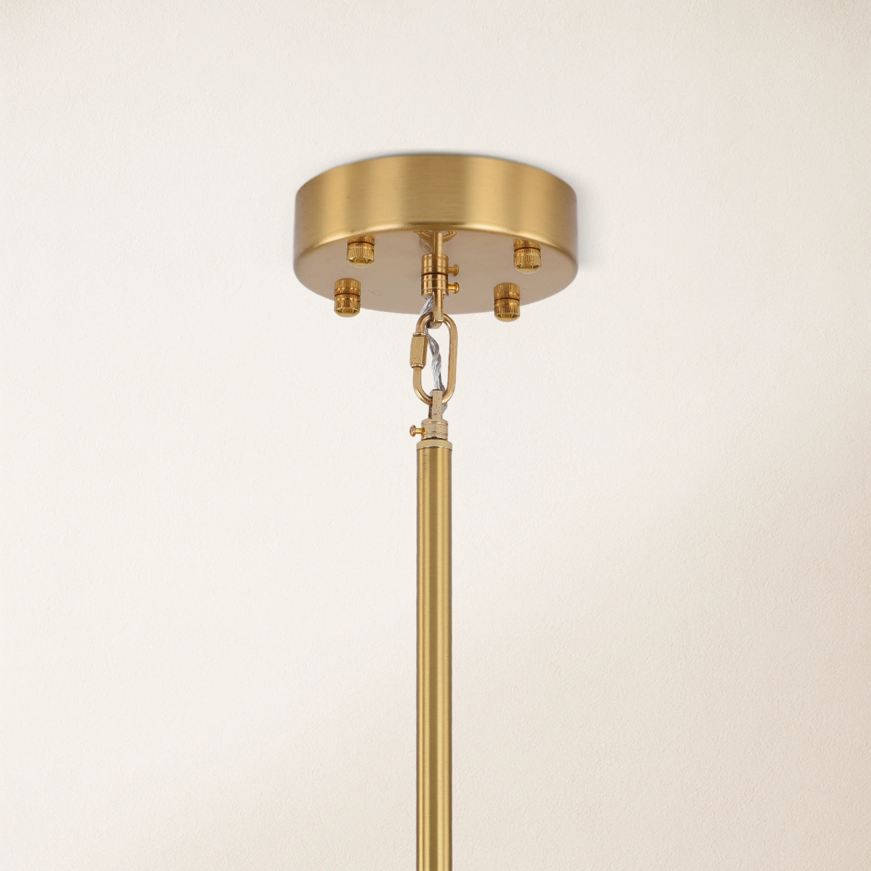 Solmare Alabaster Round Chandelier 34"#Finish_Gold