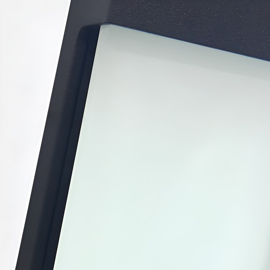 2 Pcs Rechteckige LED Licht-gesteuert Wasserdichte Outdoor Solar Leuchte Beleuchtung