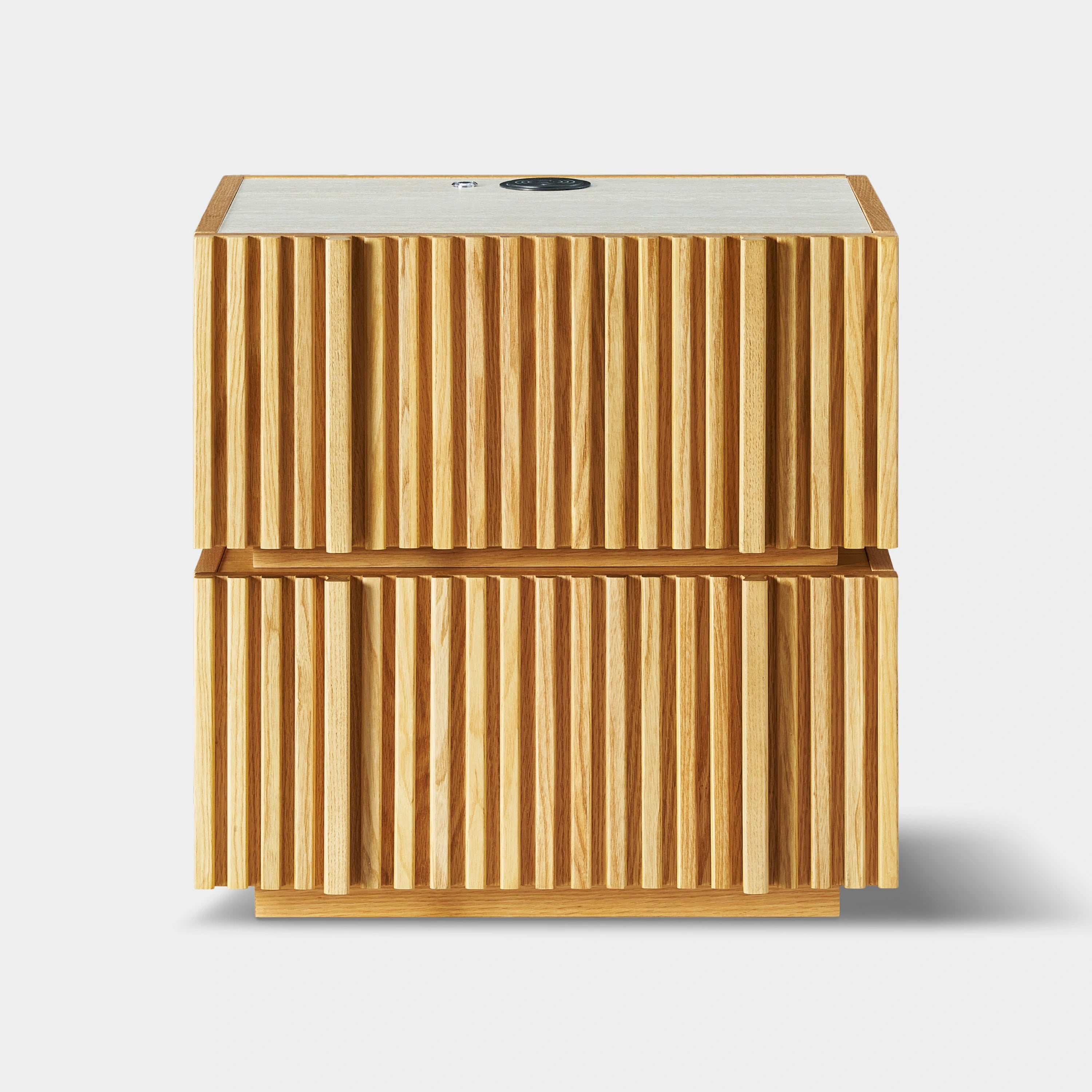 Isla Eichen-Nachttisch 19,7" B